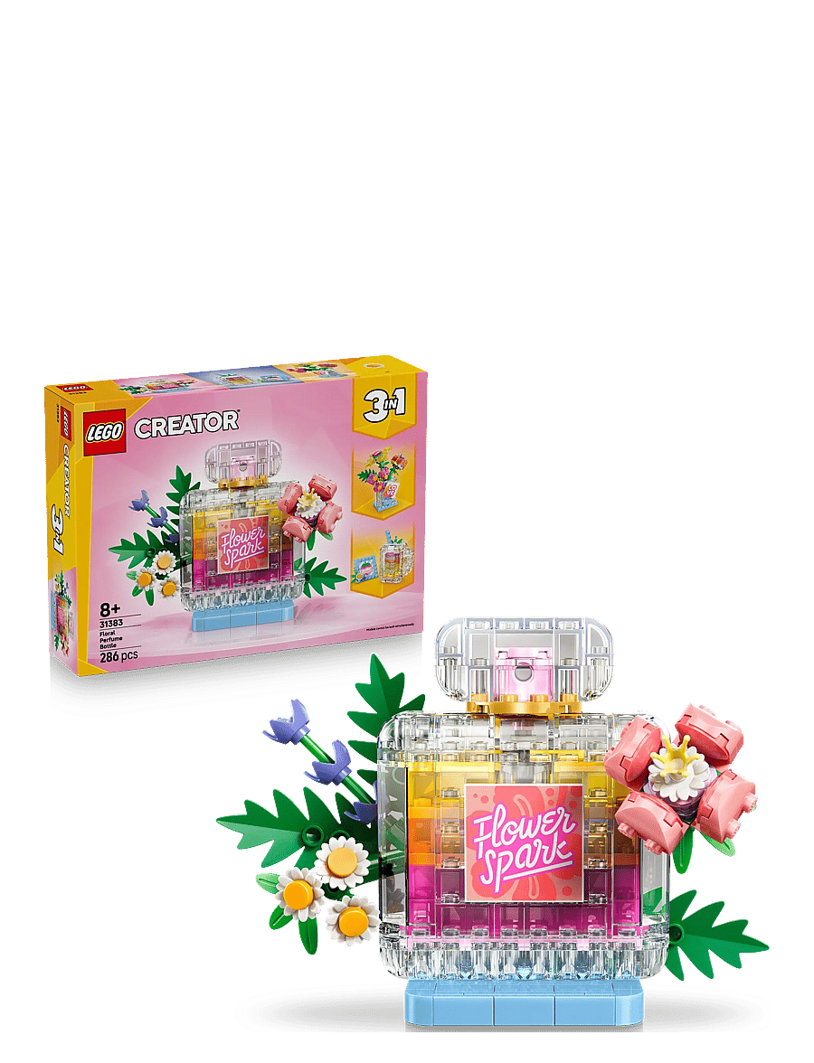 LEGO - Creator 3 in 1 Floral Decor Perfume Bottle 31383 - lego creator - multi - 0