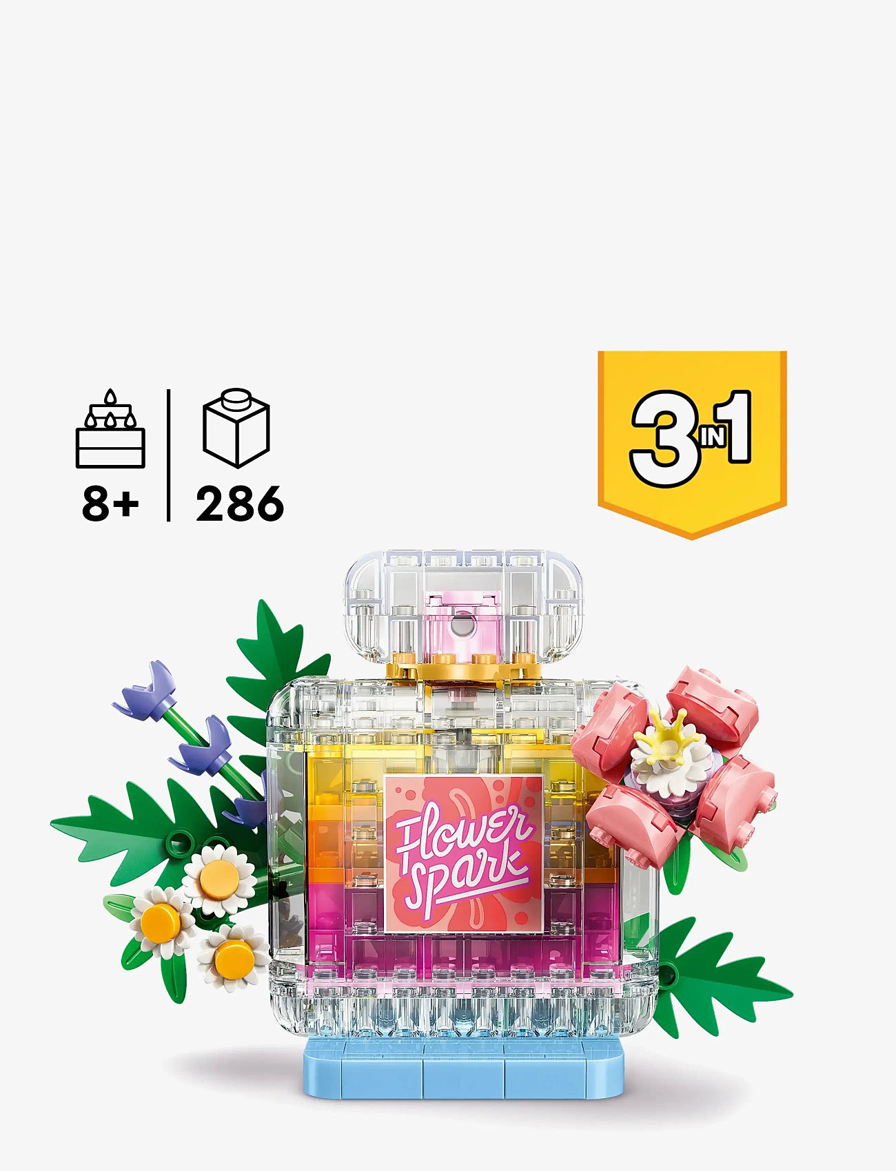 LEGO - Creator 3 in 1 Floral Decor Perfume Bottle 31383 - multi - 1
