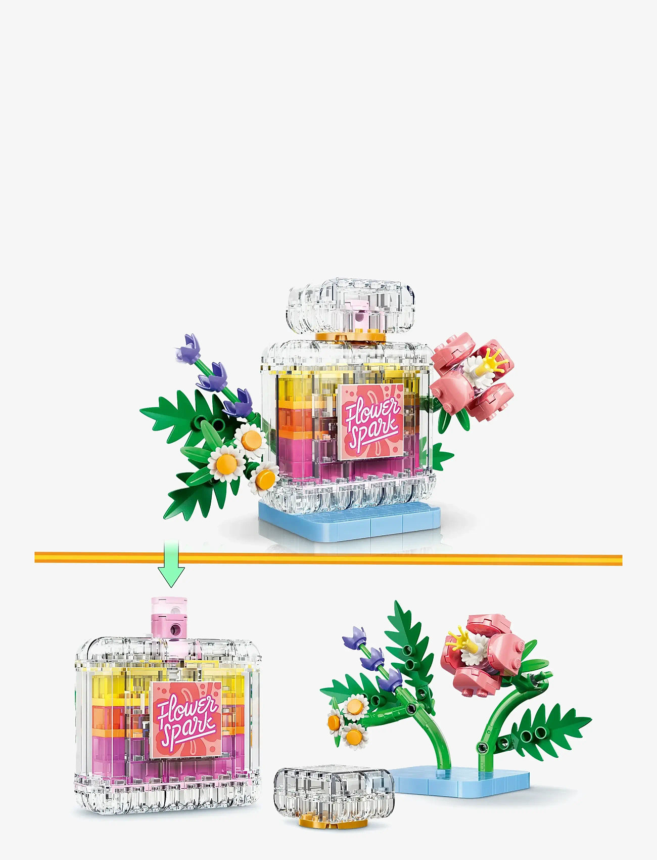 LEGO - Creator 3 in 1 Floral Decor Perfume Bottle 31383 - multi - 3