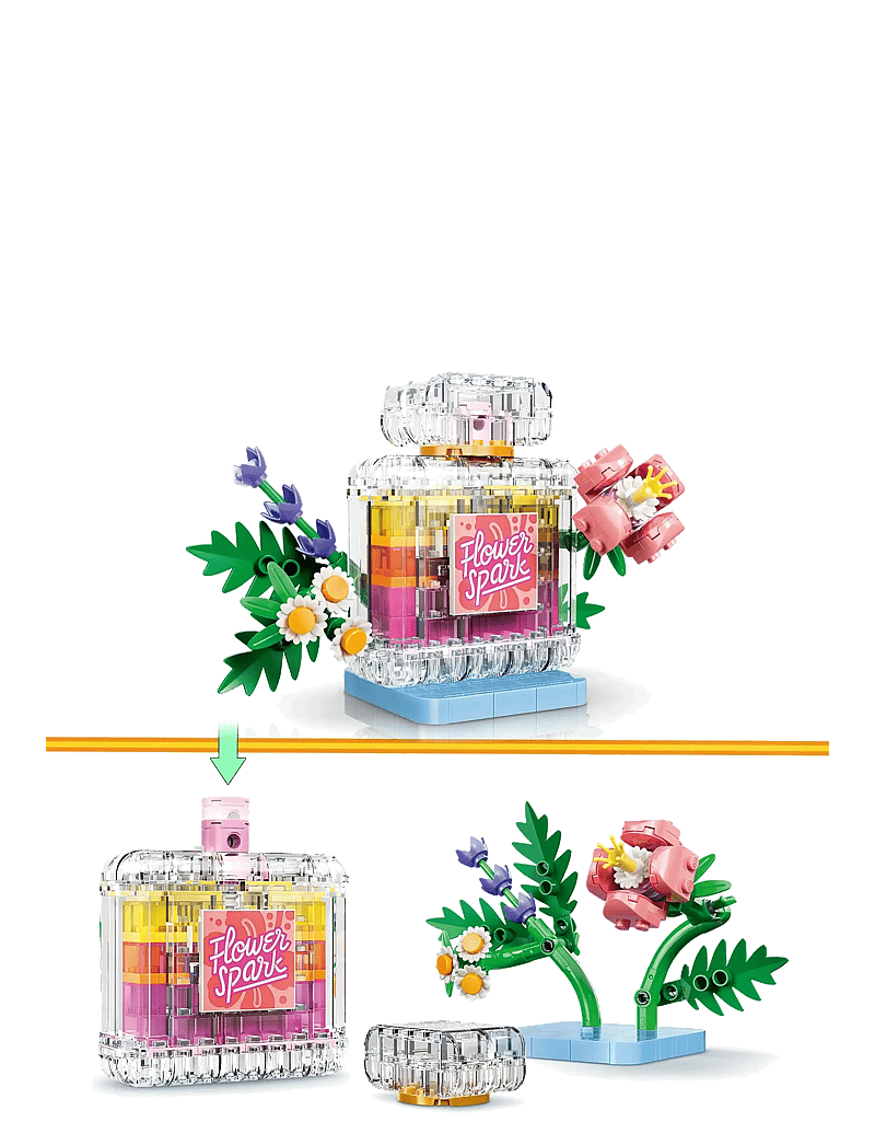 LEGO - Creator 3 in 1 Floral Decor Perfume Bottle 31383 - multi - 3