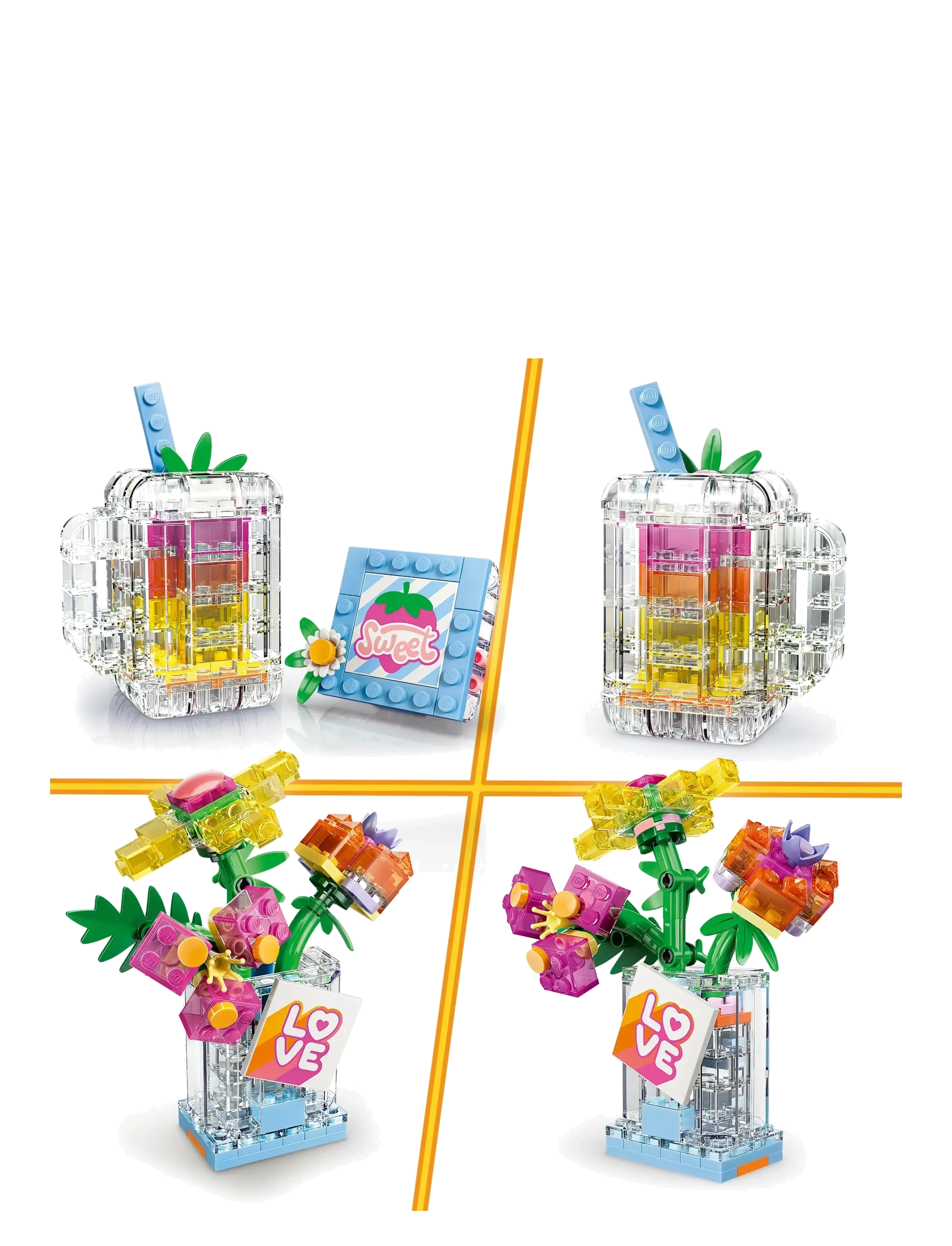 LEGO - Parfymflaska med blomsterdekoration 31383 - multi - 4