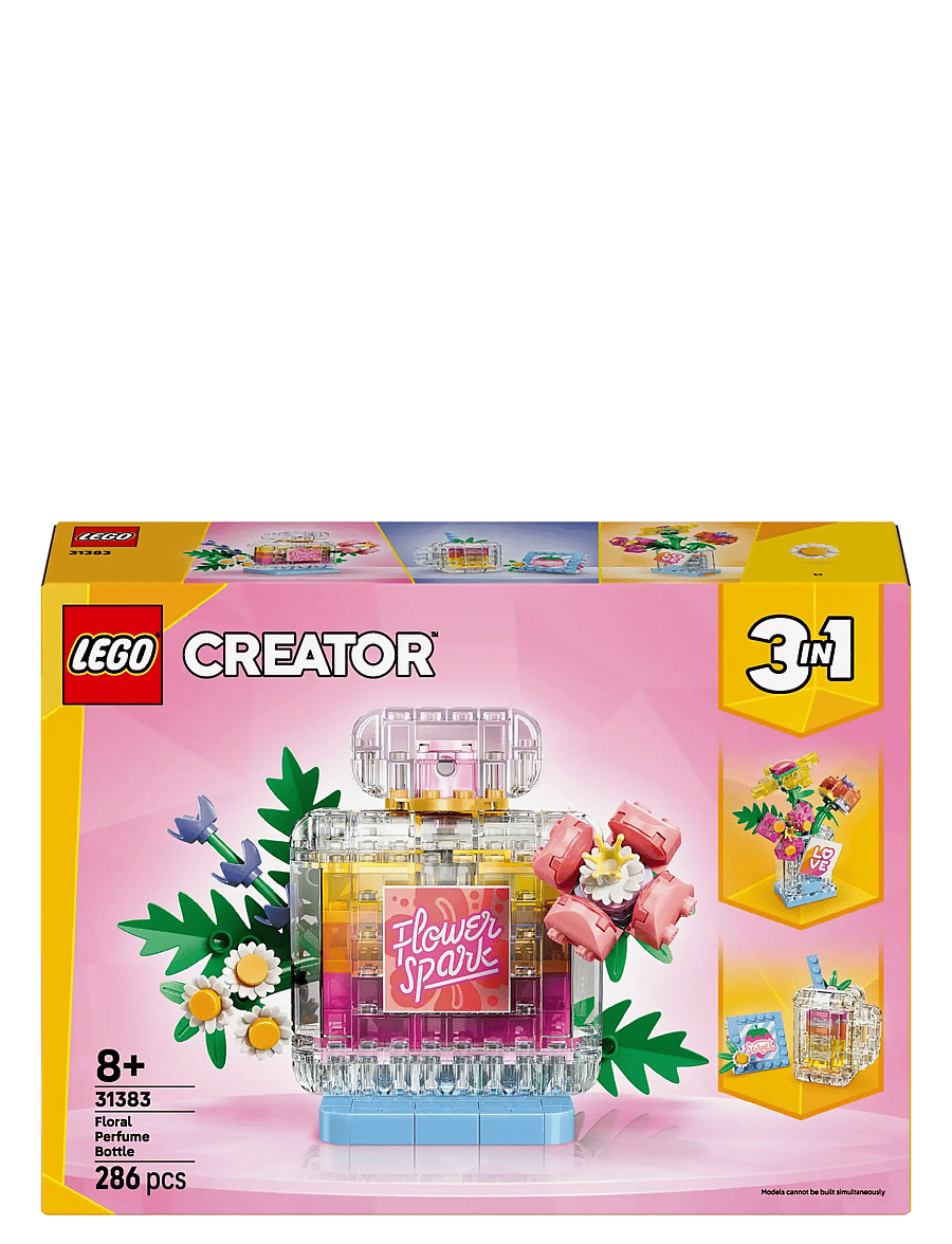 LEGO - Creator 3 in 1 Floral Decor Perfume Bottle 31383 - lego creator - multi - 5