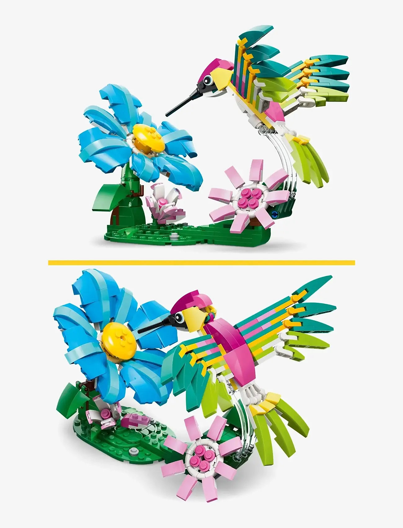 LEGO - Creator 3 in1 Wild Animals: Colourful Hummingbird Decor 31384 - lego creator - multi - 4
