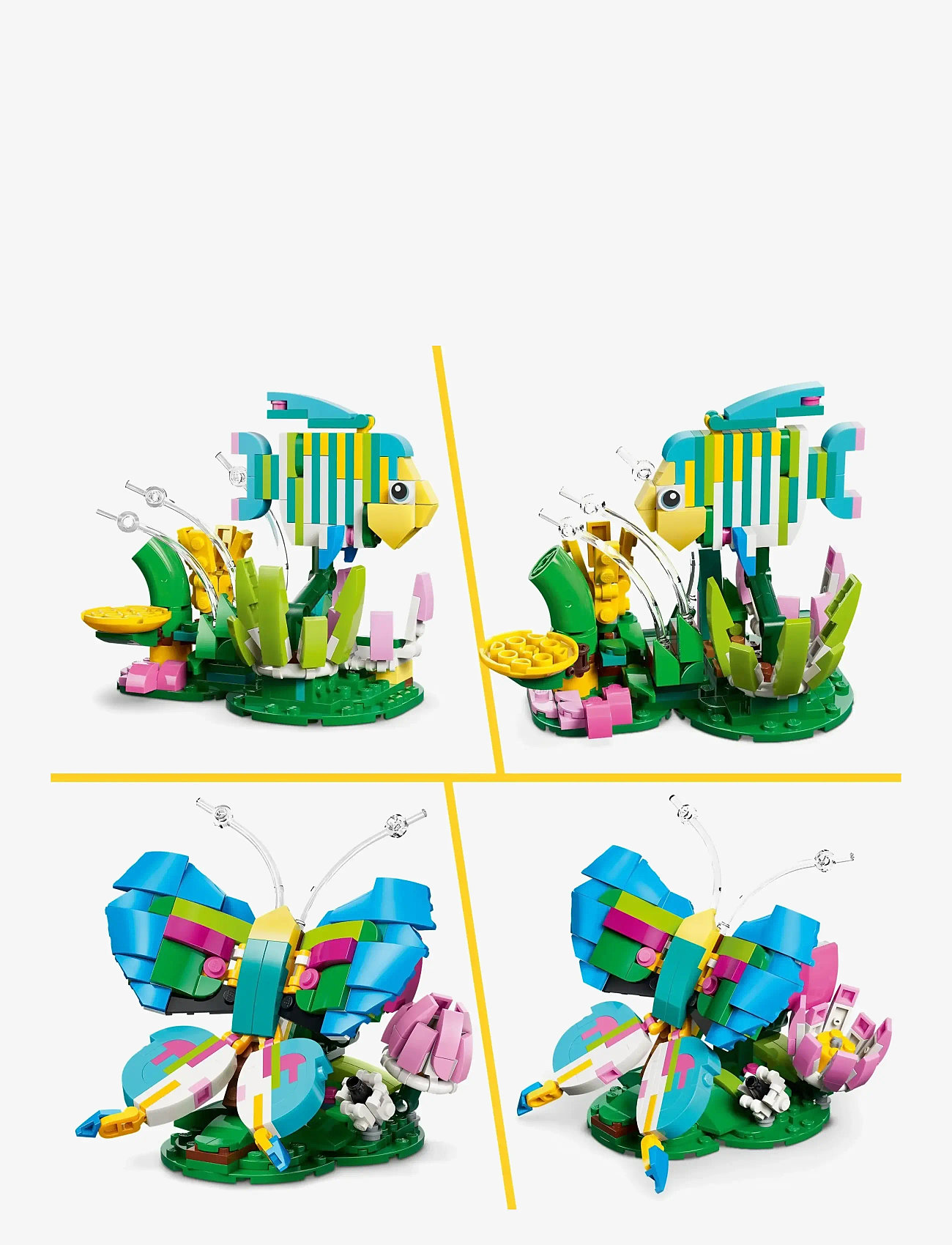 LEGO - Creator 3 in1 Wild Animals: Colourful Hummingbird Decor 31384 - lego creator - multi - 5