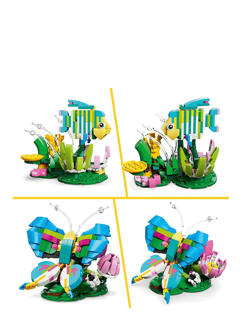 LEGO - Creator 3 in1 Wild Animals: Colourful Hummingbird Decor 31384 - lego creator - multi - 5