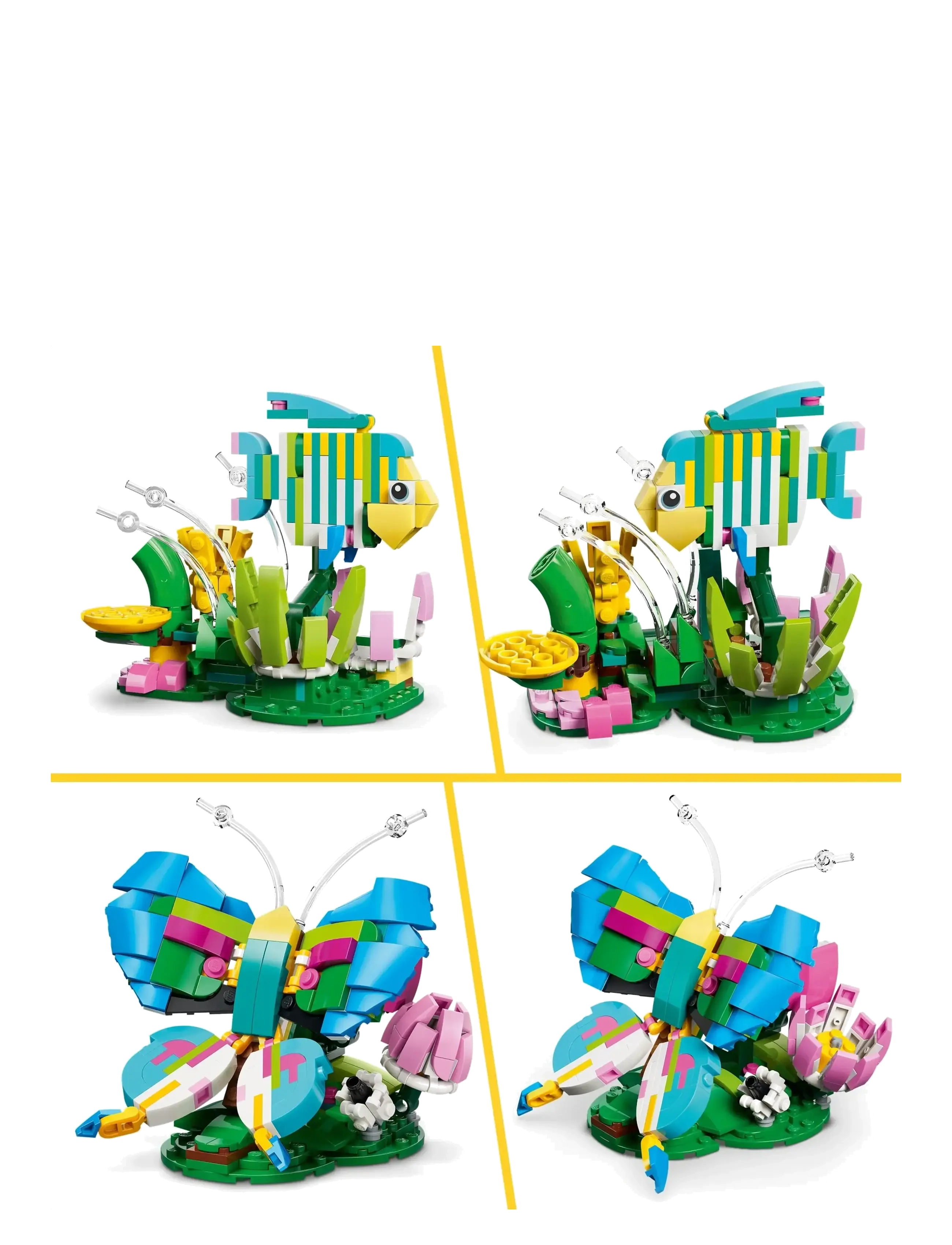 LEGO - Creator 3 in1 Wild Animals: Colourful Hummingbird Decor 31384 - lego creator - multi - 5