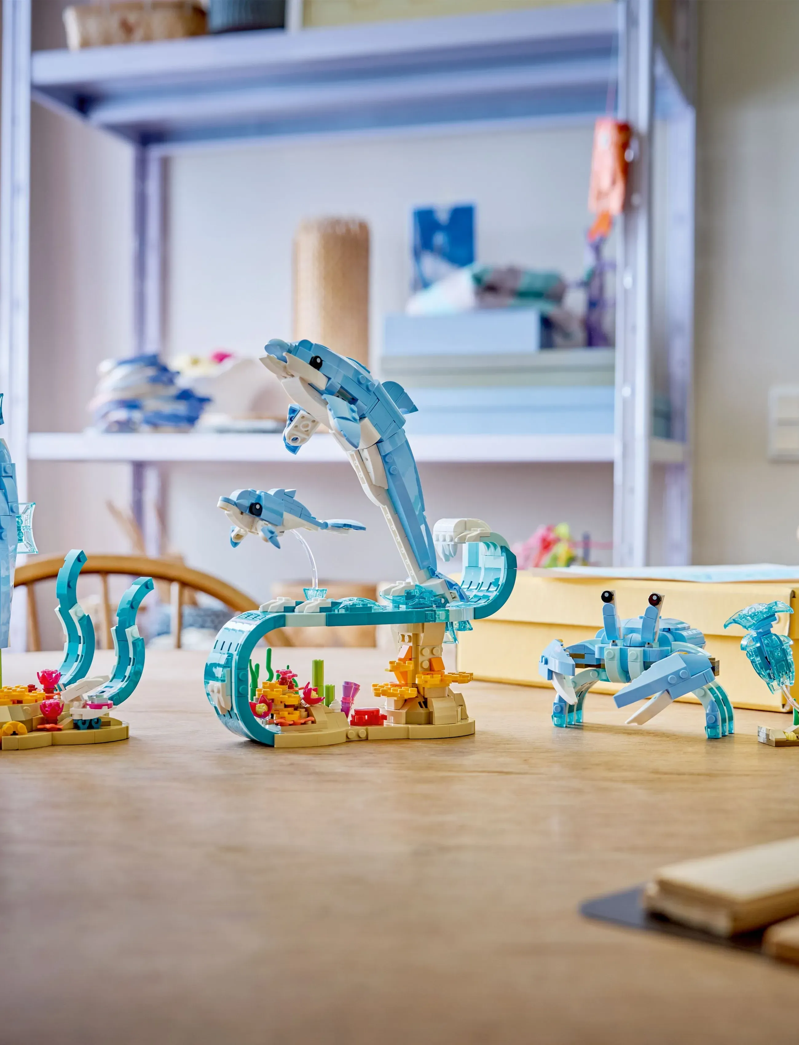 LEGO Creator 3 In 1 Sea Animals: Beautiful Dolphins 31385