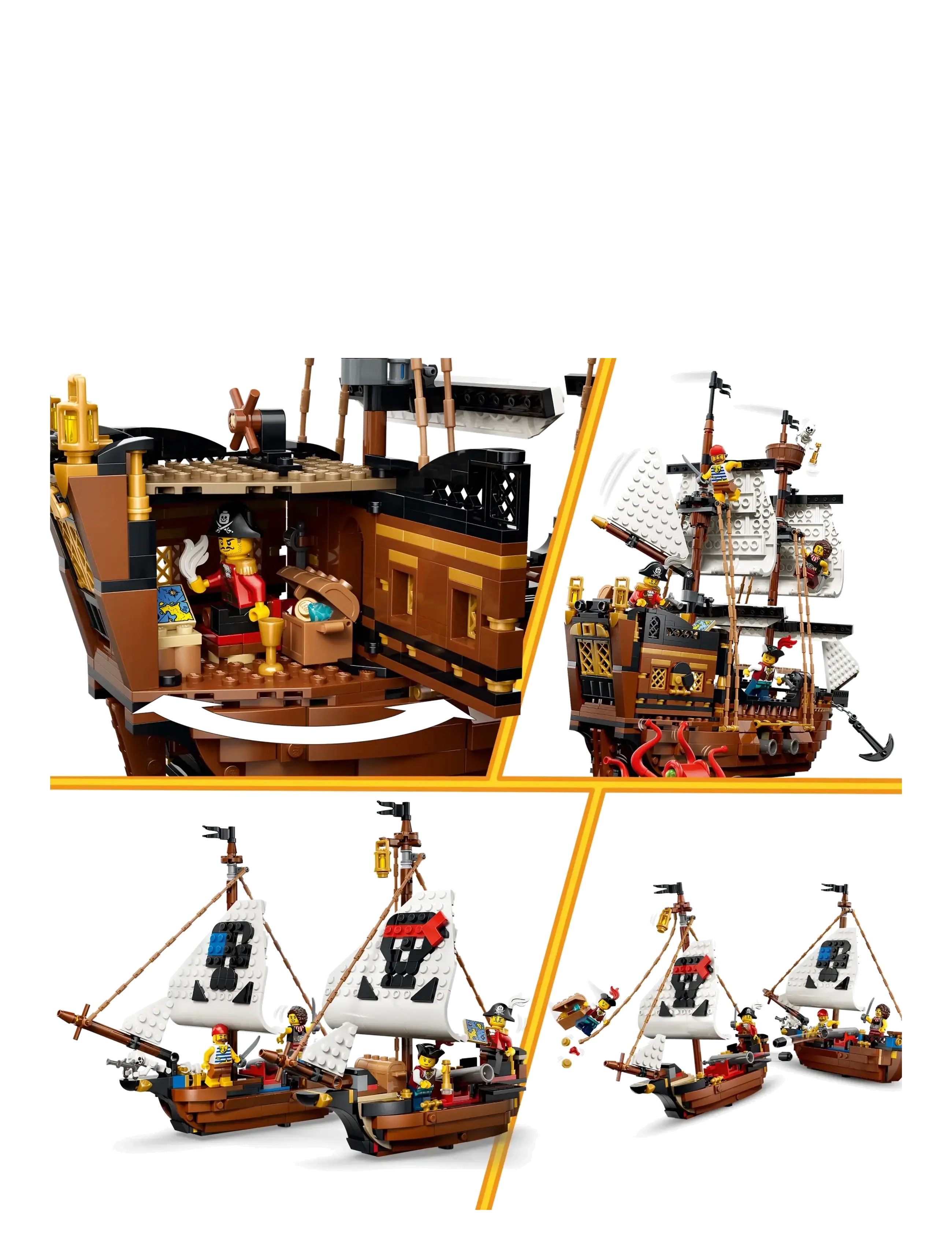 LEGO - Mahtava merirosvolaiva 31387 - lego creator - multi - 3