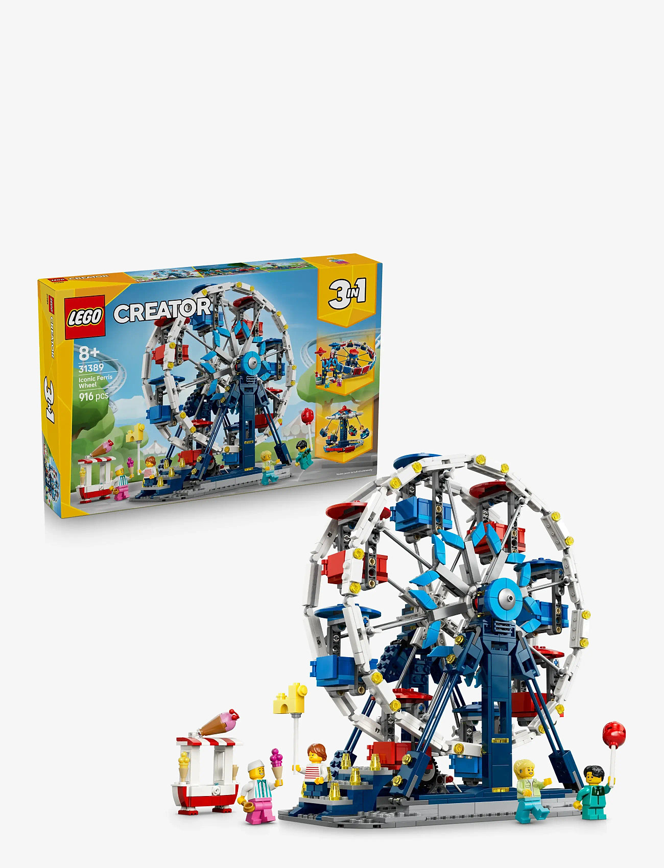 LEGO - Creator 3 in 1 Iconic Ferris Wheel Building Toy 31389 - multi - 0