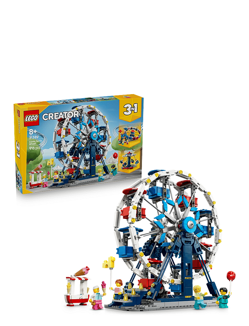 LEGO - Creator 3 in 1 Iconic Ferris Wheel Building Toy 31389 - multi - 0