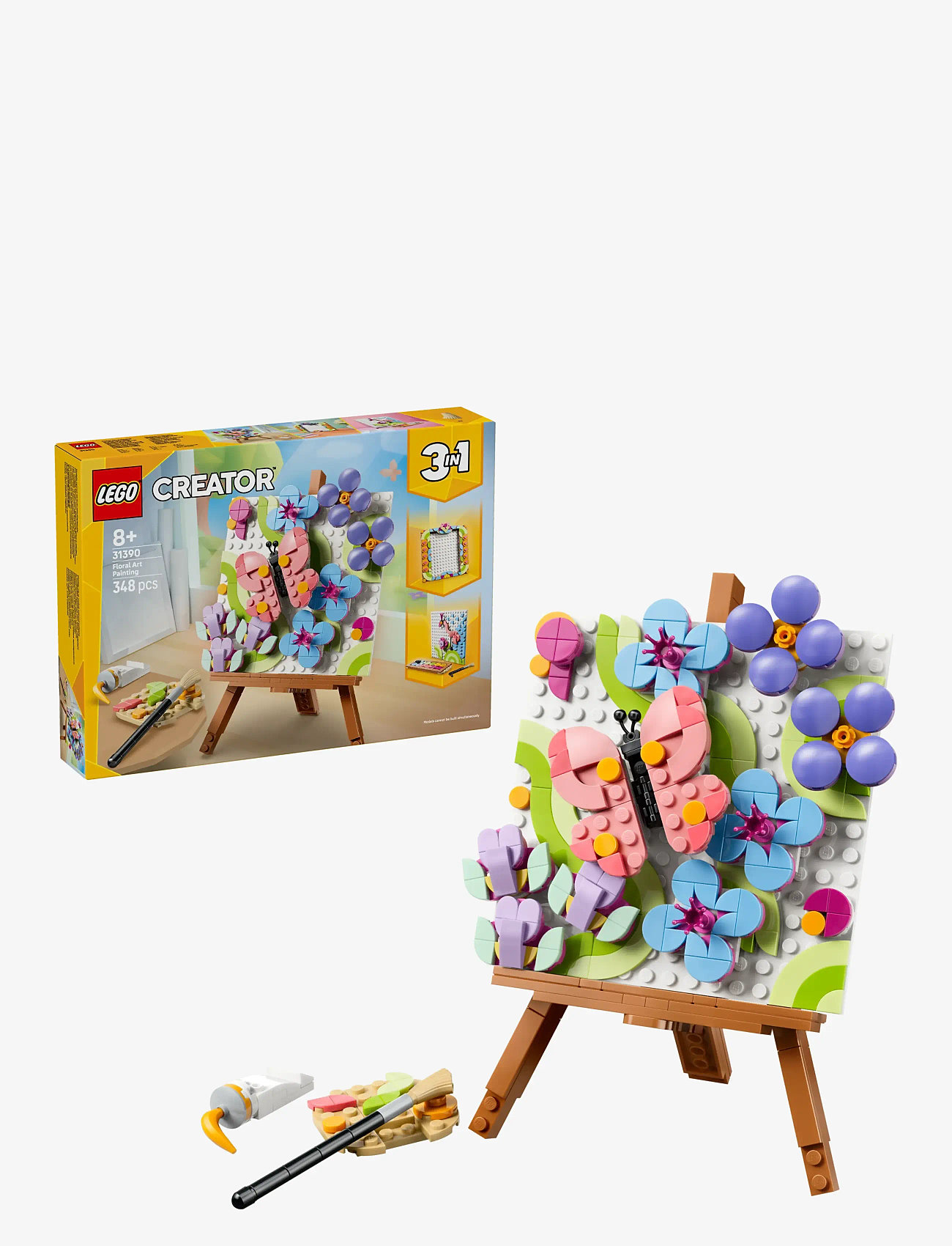 LEGO - Creator 3 in 1 Floral Art Decor Painting 31390 - multi - 0