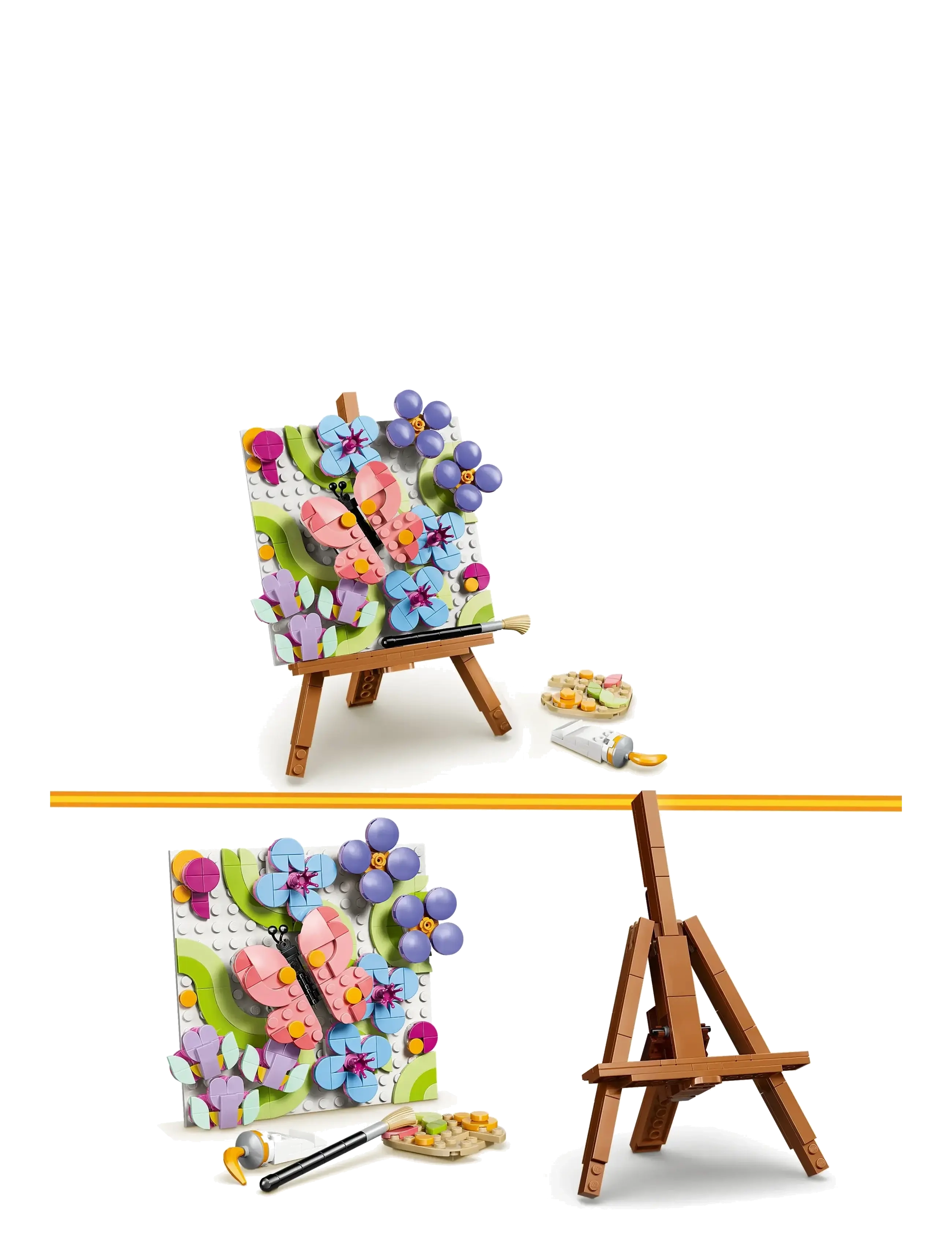 LEGO - Creator 3 in 1 Floral Art Decor Painting 31390 - lego creator - multi - 2