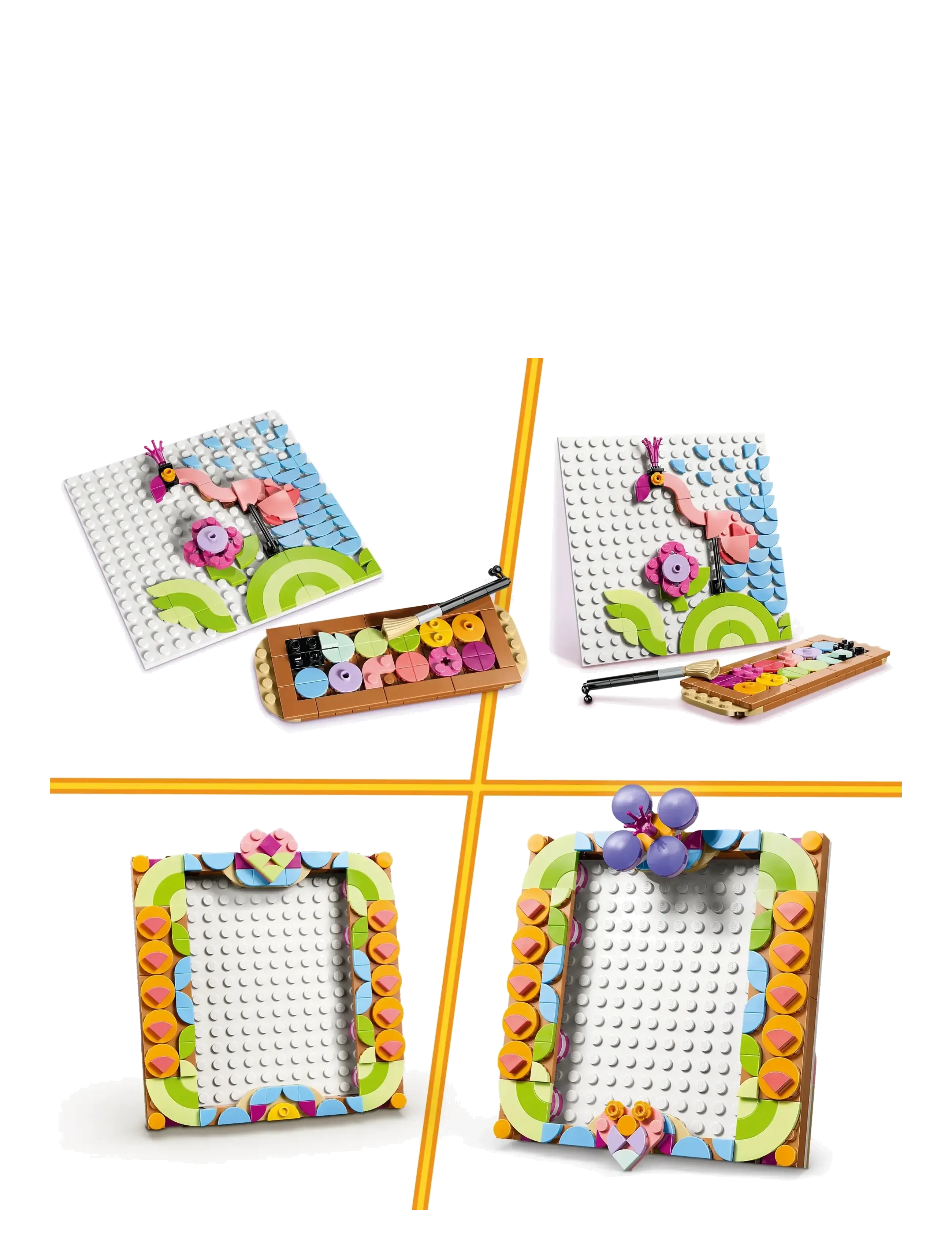 LEGO - Creator 3 in 1 Floral Art Decor Painting 31390 - lego creator - multi - 3