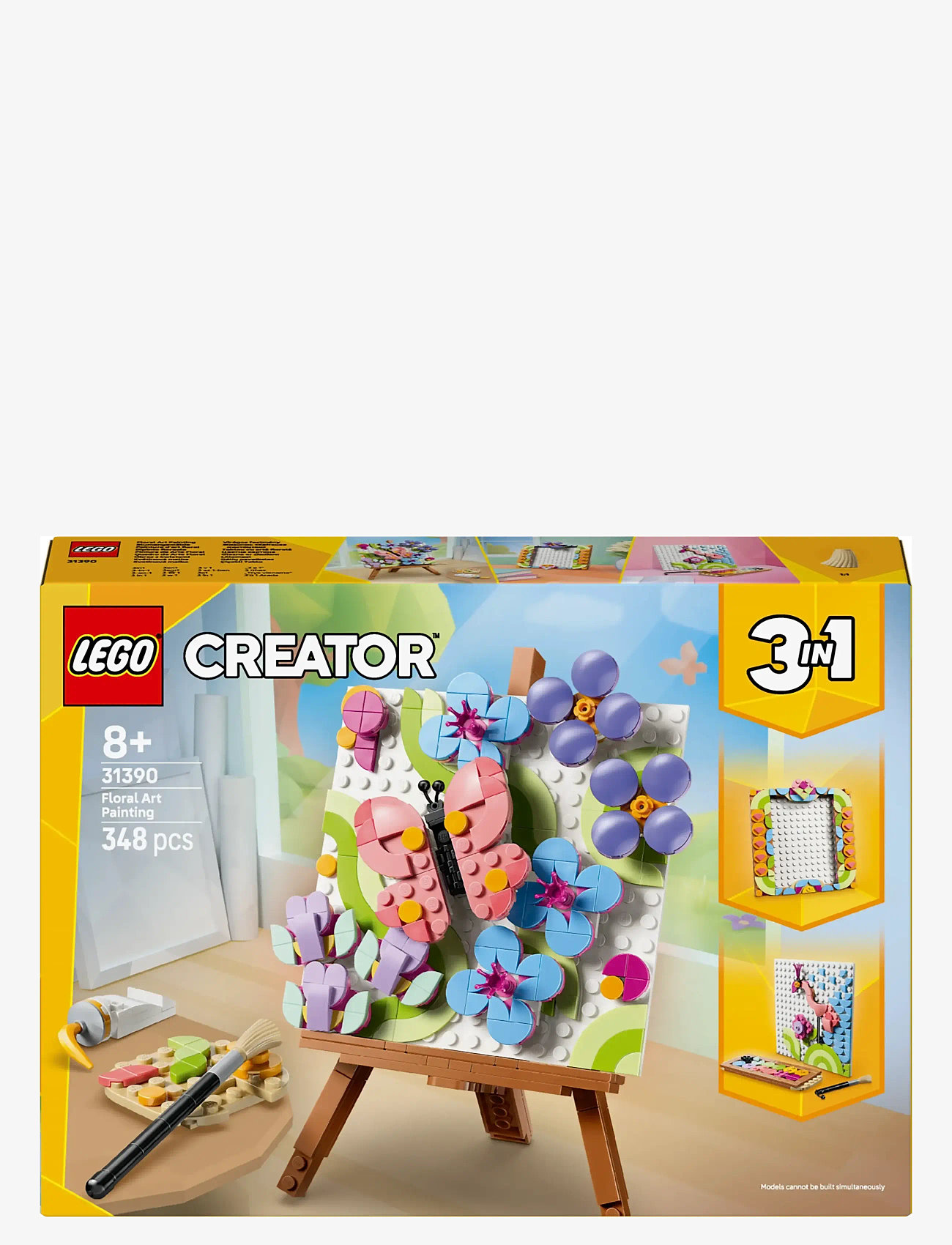 LEGO - Creator 3 in 1 Floral Art Decor Painting 31390 - multi - 4