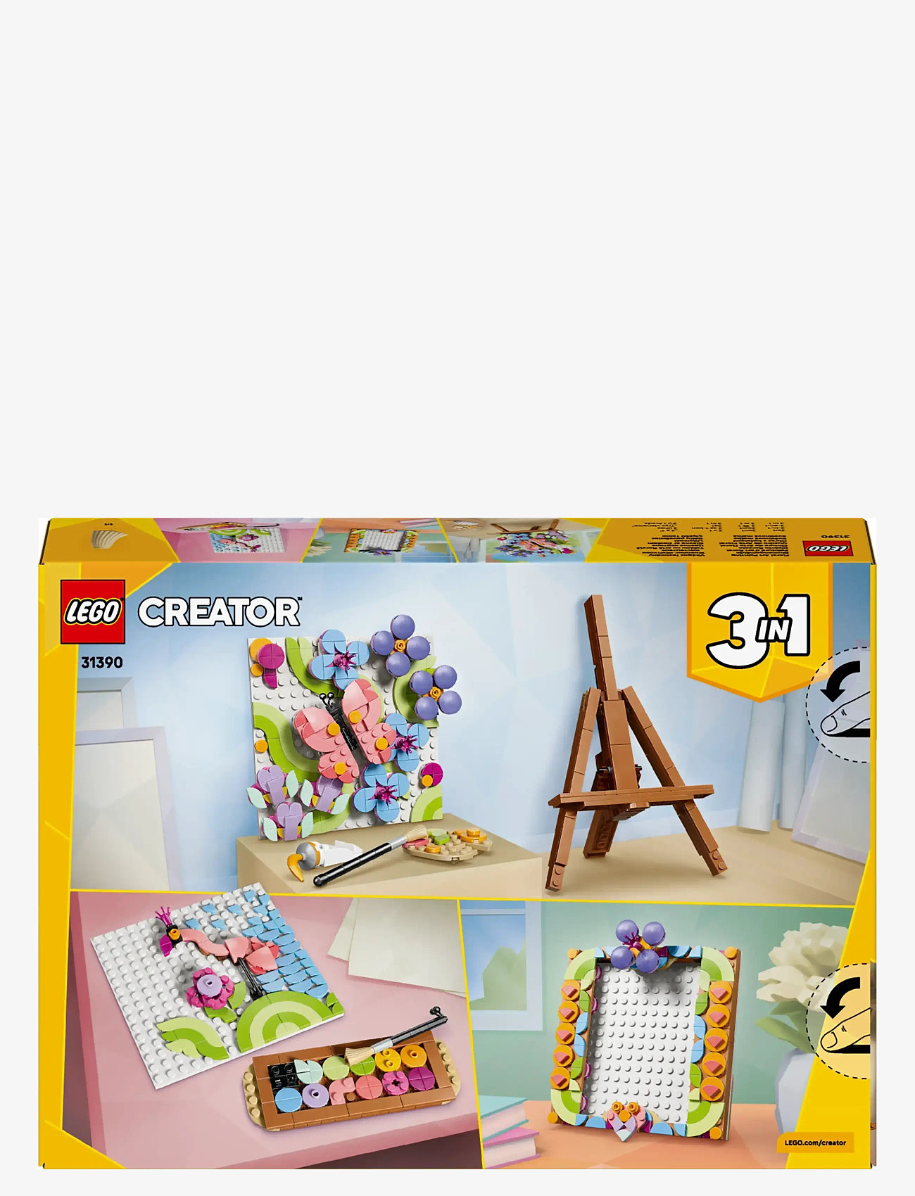 LEGO - Creator 3 in 1 Floral Art Decor Painting 31390 - multi - 5