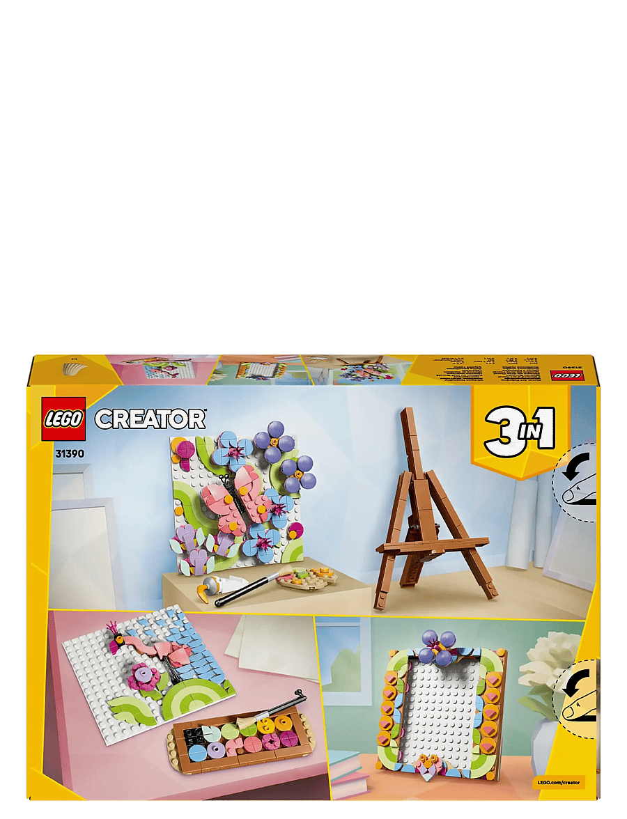 LEGO - Creator 3 in 1 Floral Art Decor Painting 31390 - lego creator - multi - 5