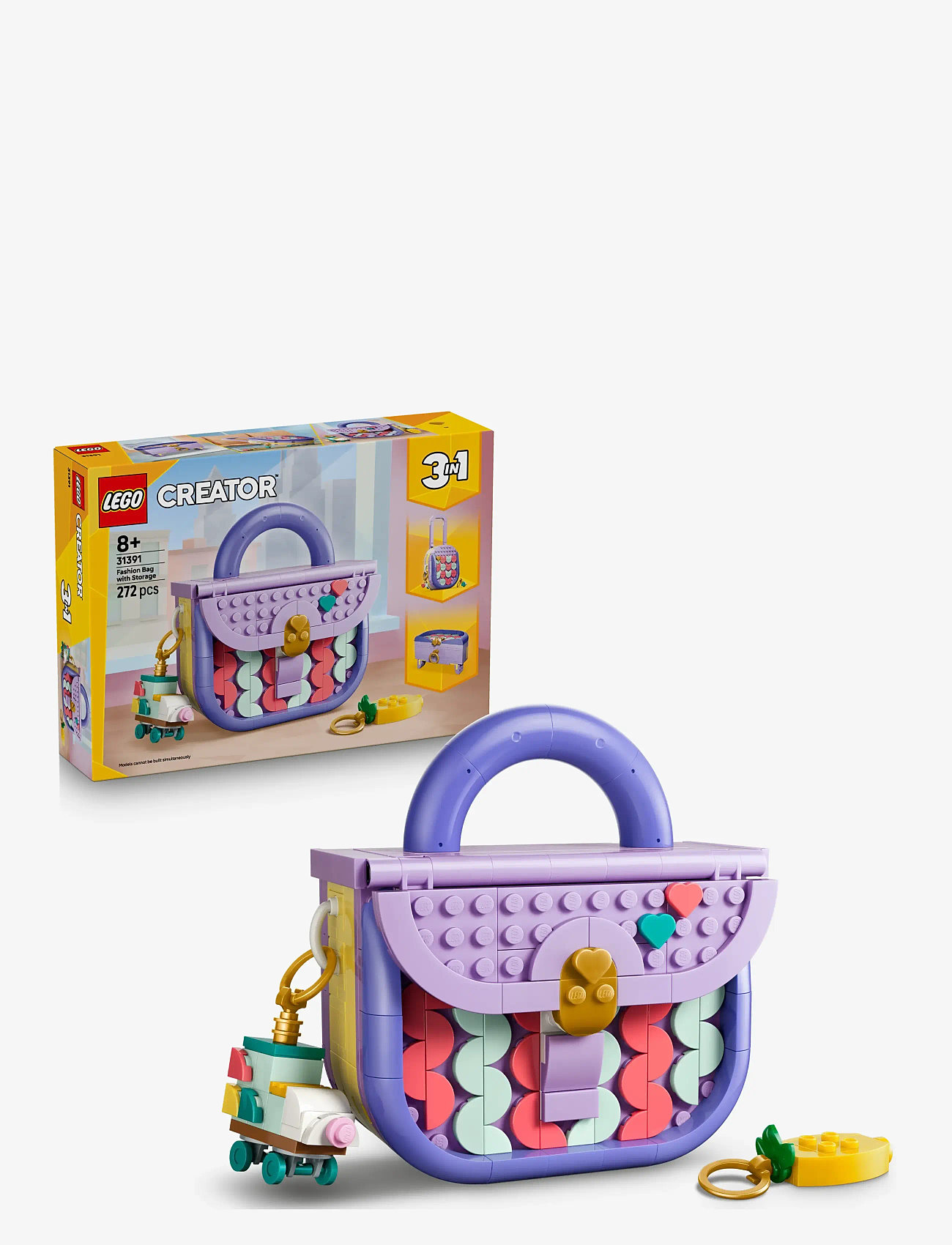 LEGO - Creator 3 in 1 Art Fashion Bag with Storage 31391 - multi - 0