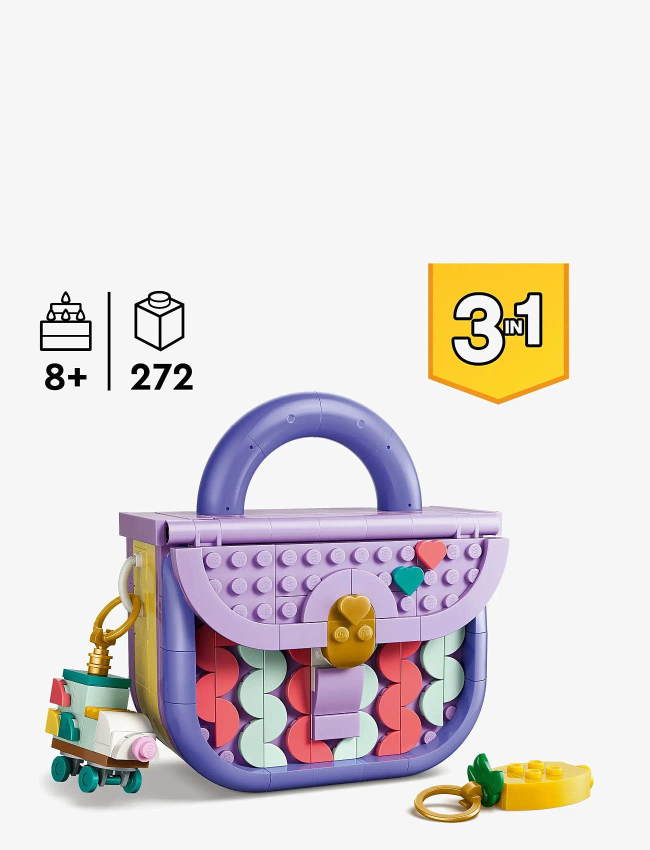 LEGO - Creator 3 in 1 Art Fashion Bag with Storage 31391 - multi - 1