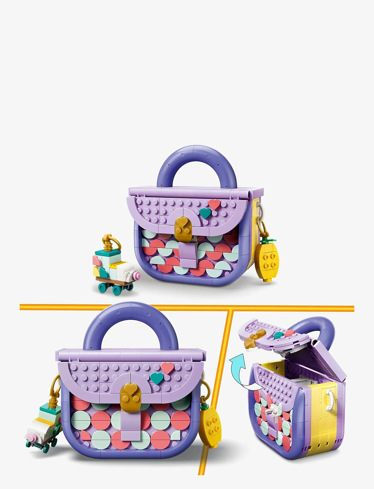 LEGO - Creator 3 in 1 Art Fashion Bag with Storage 31391 - multi - 3