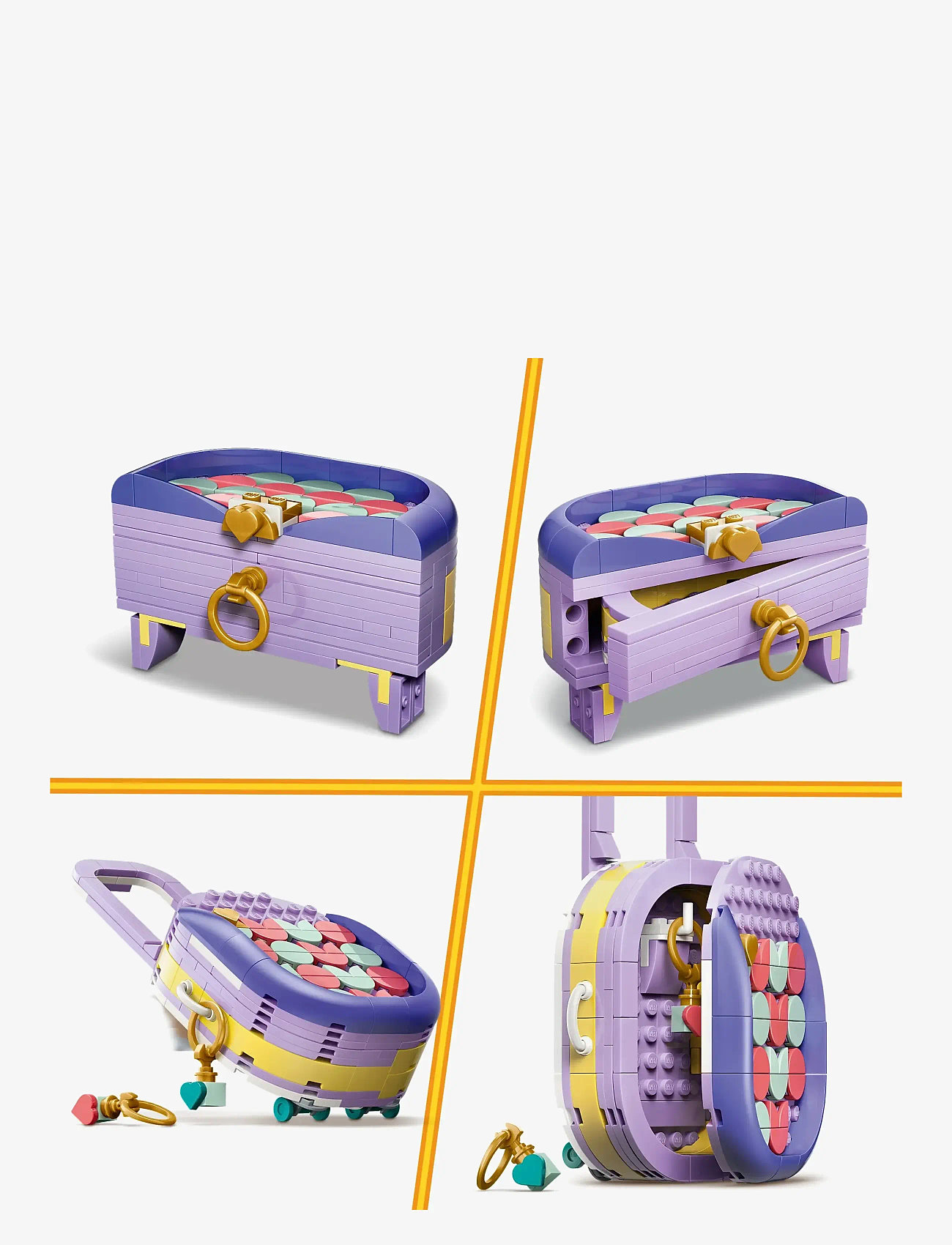 LEGO - Creator 3 in 1 Art Fashion Bag with Storage 31391 - multi - 4