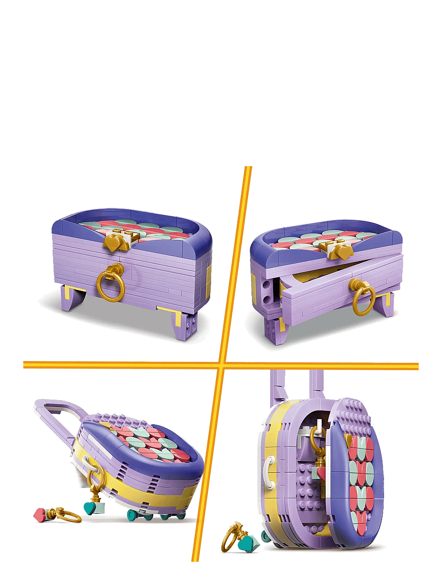 LEGO - Creator 3 in 1 Art Fashion Bag with Storage 31391 - lego creator - multi - 4