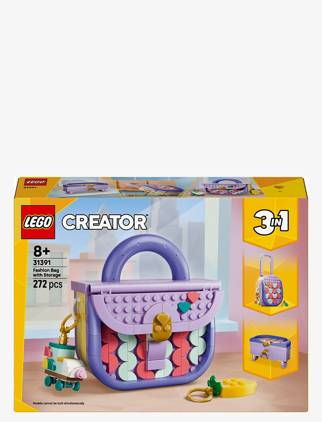 LEGO - Creator 3 in 1 Art Fashion Bag with Storage 31391 - multi - 5