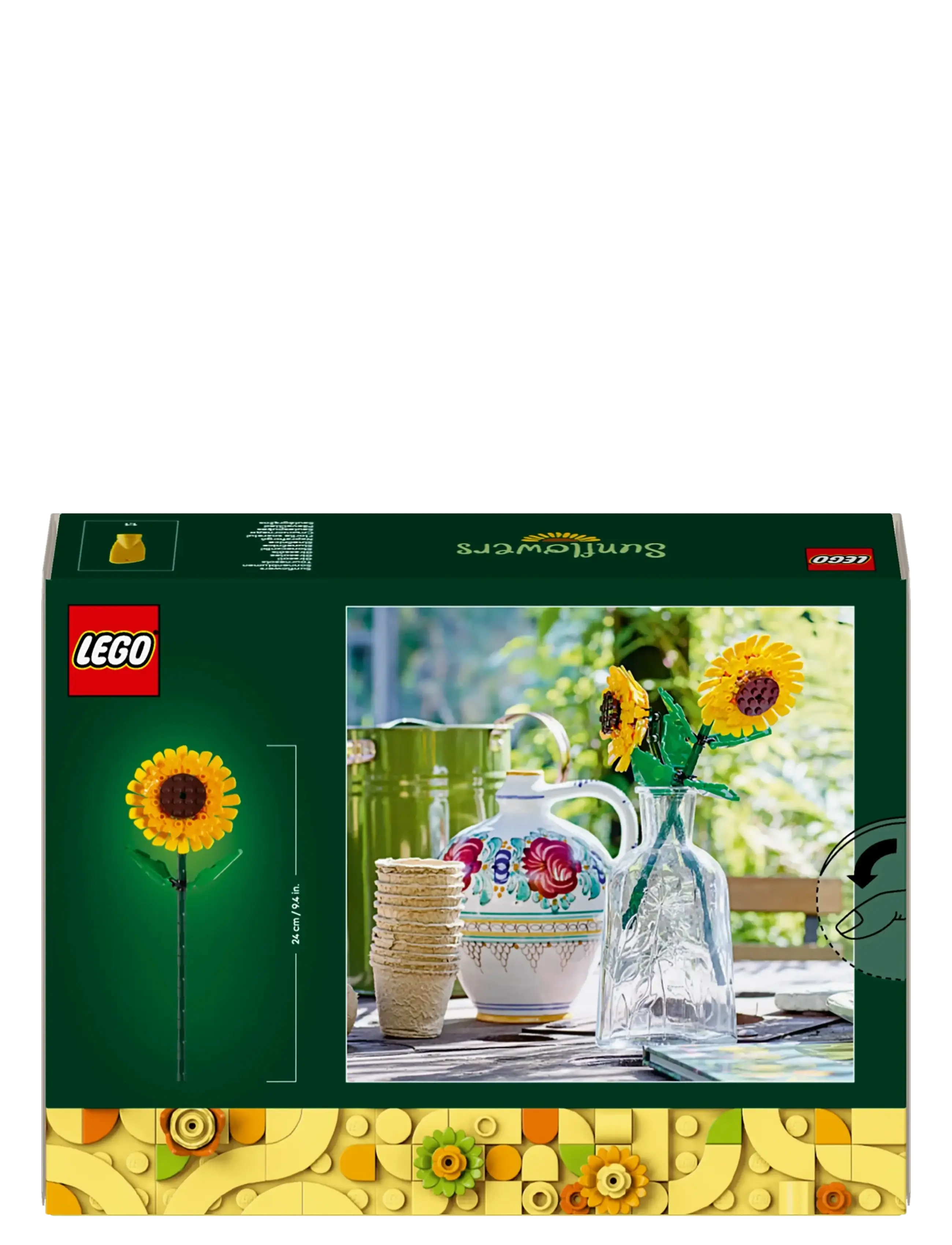 LEGO - Sunflowers 40524 Building Kit; For Ages 8+ - lego botanical collection - multi - 5