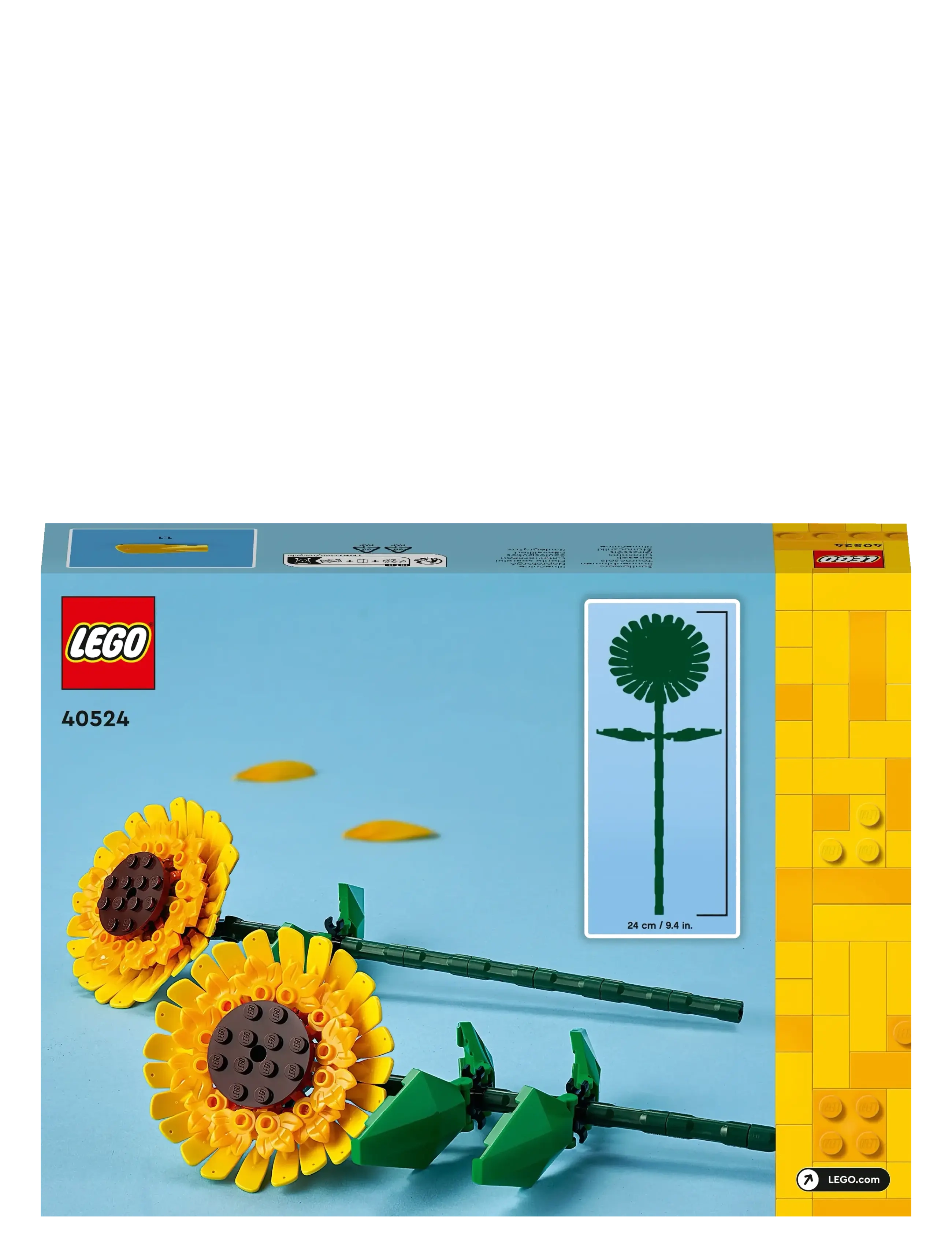 LEGO - Sunflowers 40524 Building Kit; For Ages 8+ - lowest prices - multi - 3