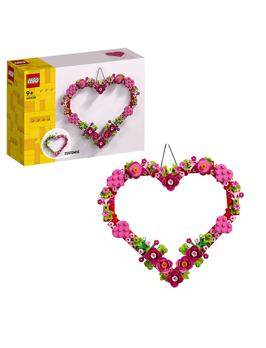 LEGO - Heart Ornament Home Decor 40638 - die niedrigsten preise - multi - 0