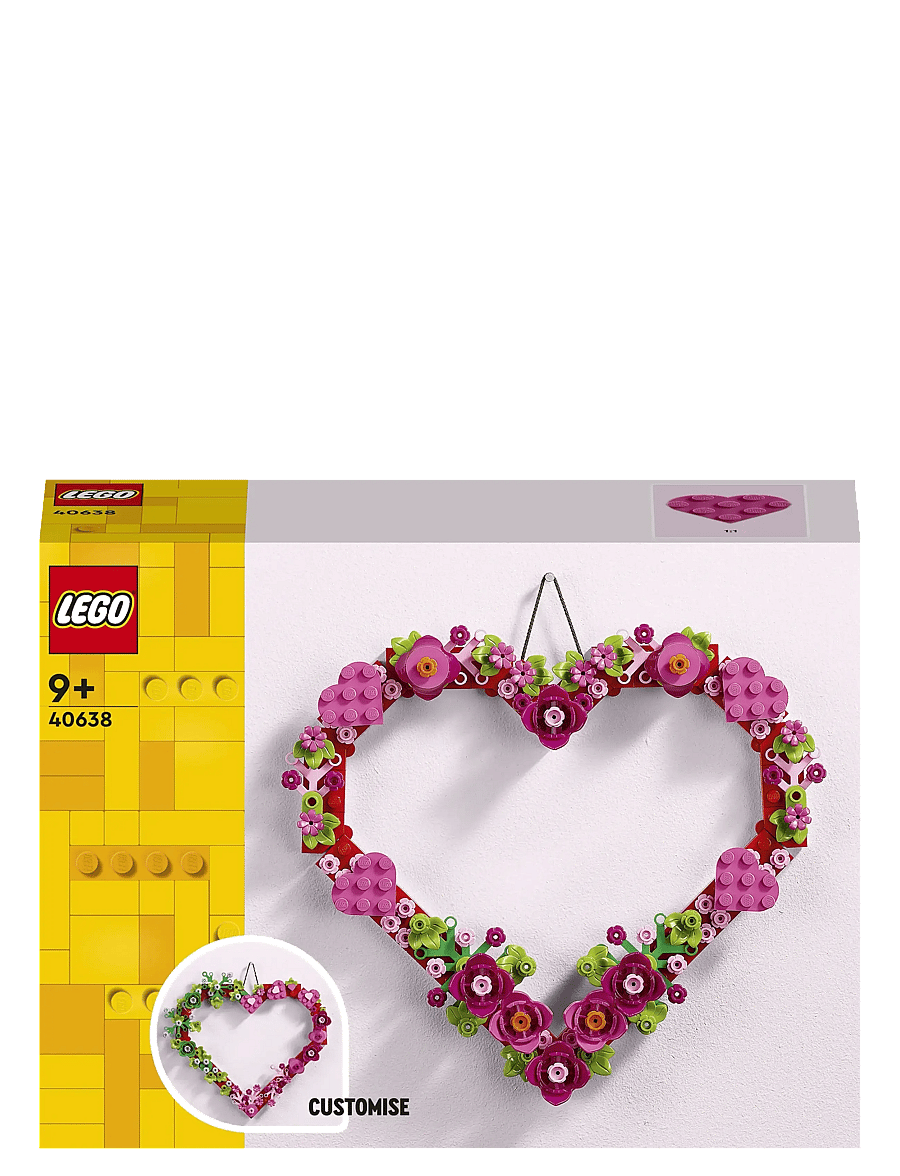 LEGO - Heart Ornament Home Decor 40638 - die niedrigsten preise - multi - 4