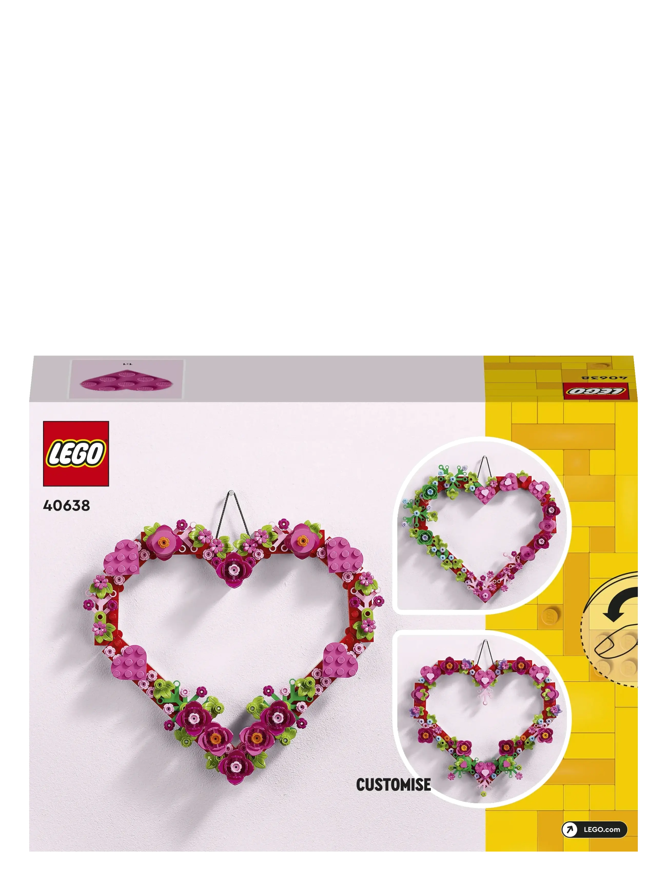 LEGO - Sydänkoriste 40638 - alhaisimmat hinnat - multi - 5