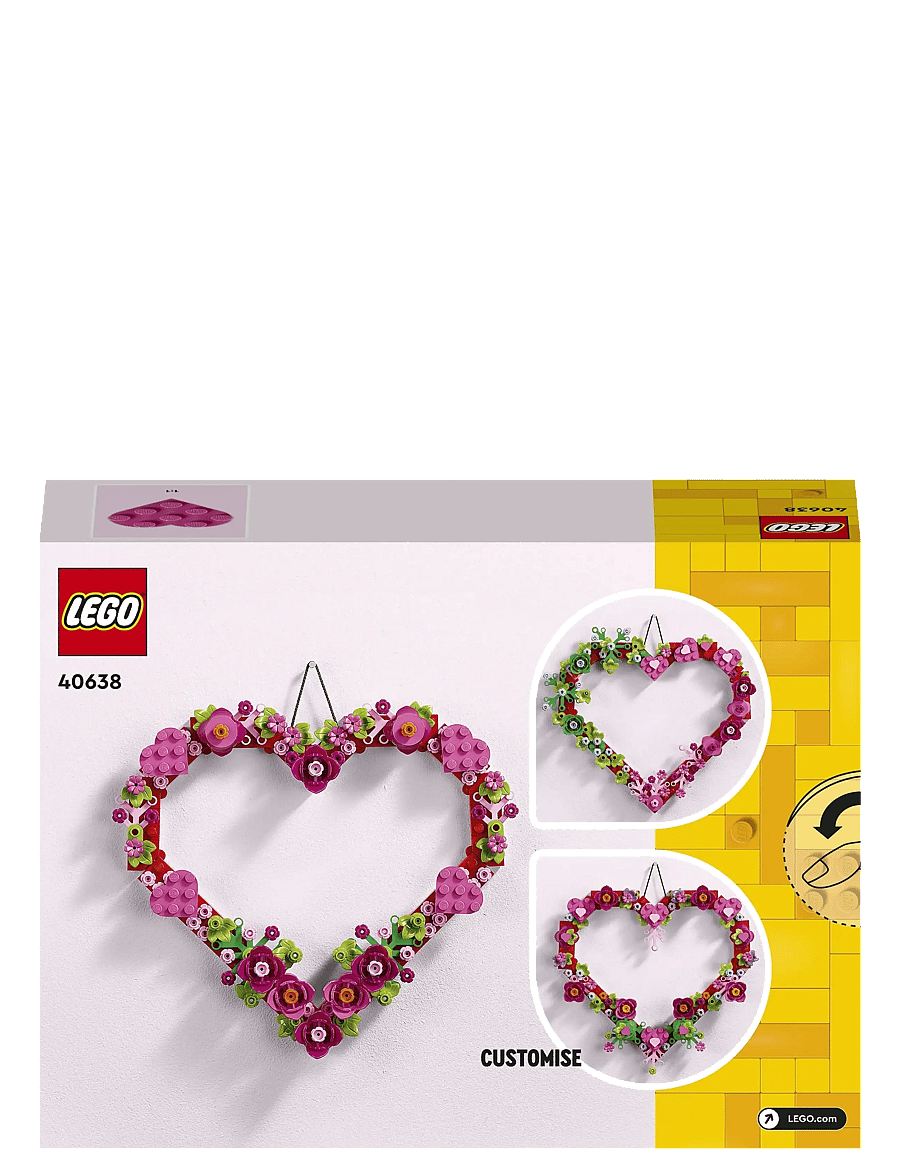 LEGO - Heart Ornament Home Decor 40638 - die niedrigsten preise - multi - 5
