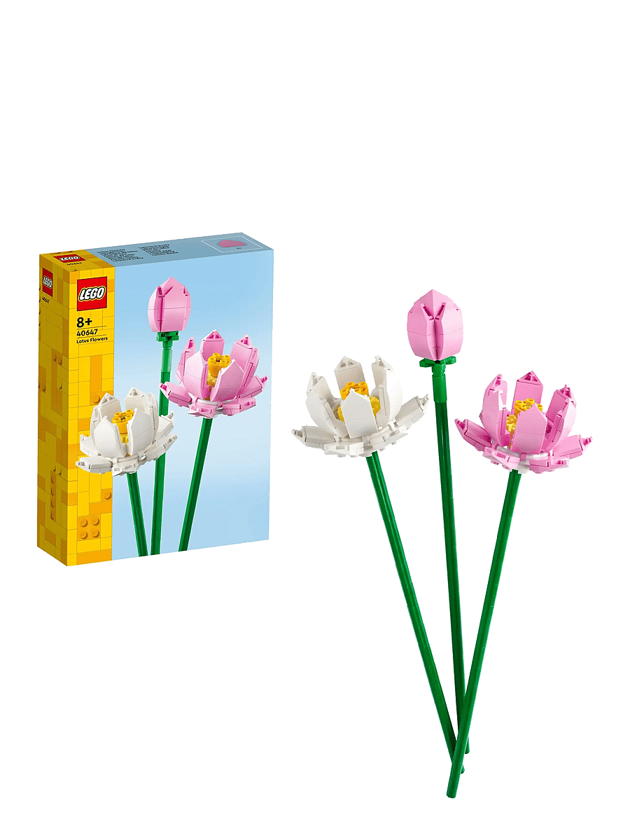 LEGO - Lotus Flowers 40647 Building Toy Set for Ages 8+ - die niedrigsten preise - multi - 0