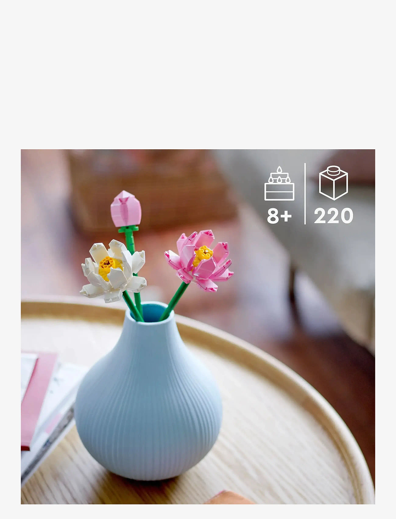 LEGO - Lotus Flowers 40647 Building Toy Set for Ages 8+ - geschenke unter chf 30 - multi - 1