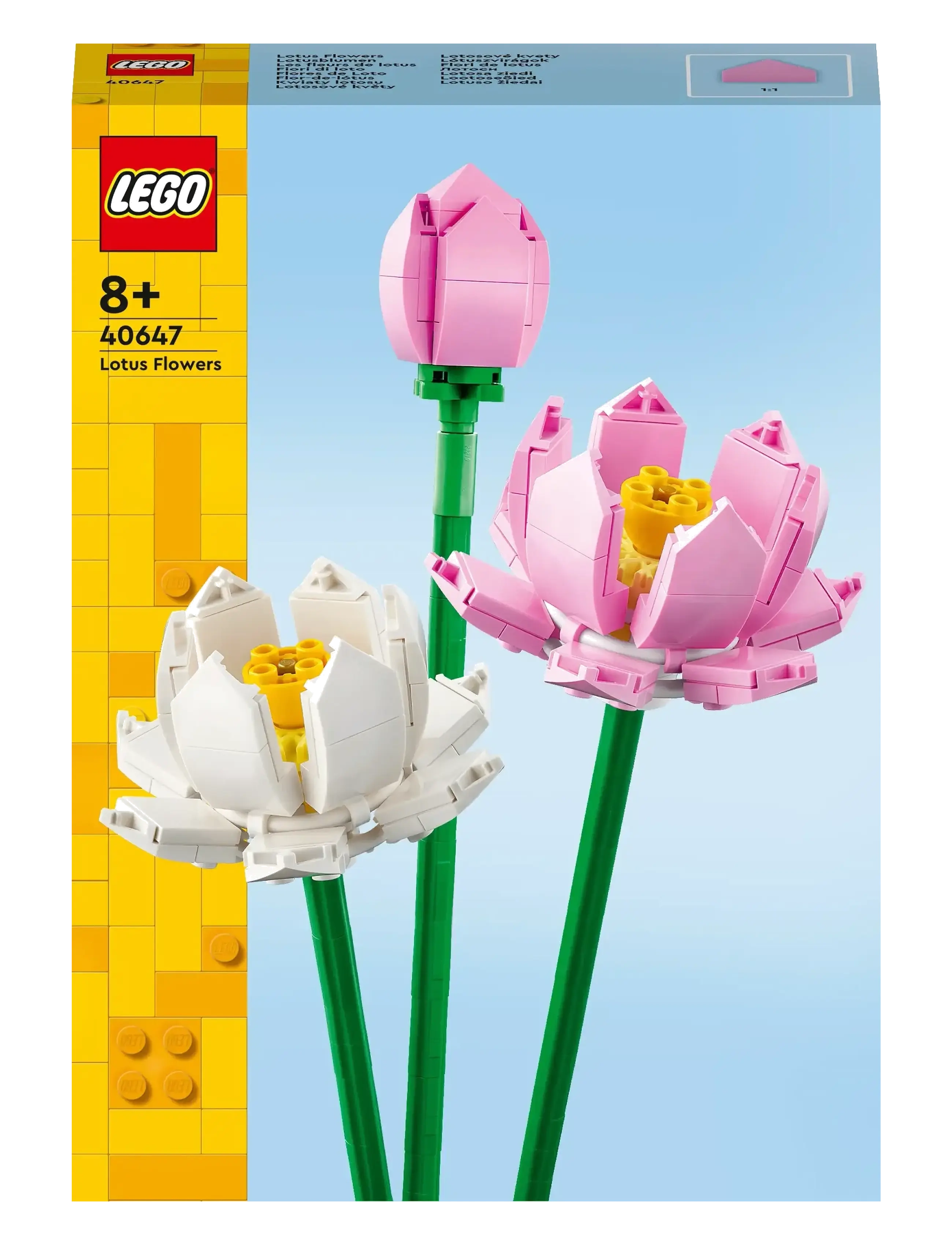 LEGO - Lotus Flowers 40647 Building Toy Set for Ages 8+ - die niedrigsten preise - multi - 4