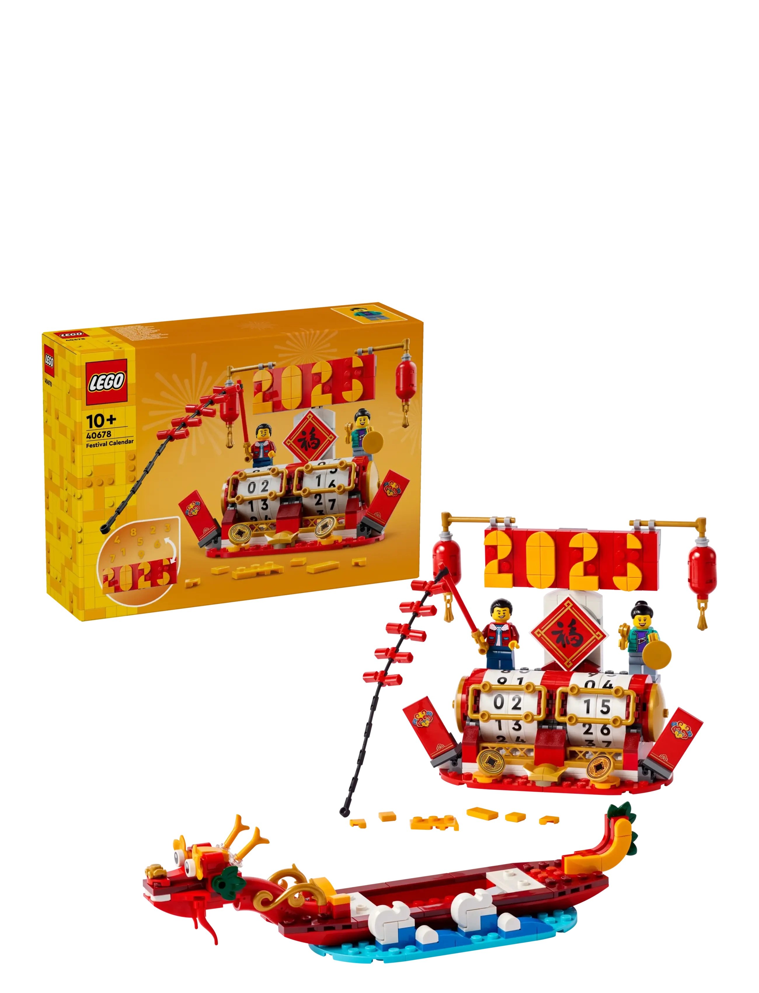 LEGO Kinesisk Kalender​ 40678, One Size, Multi/patterned, Lego Legetøj > Lego creator, Børn