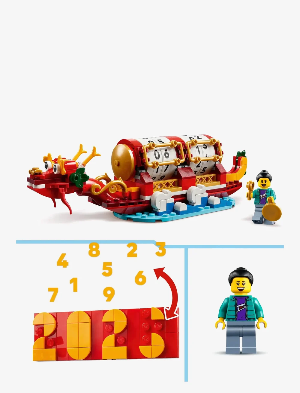 LEGO - Festival Calendar Seasonal Gift 40678 - lego creator - multi - 5