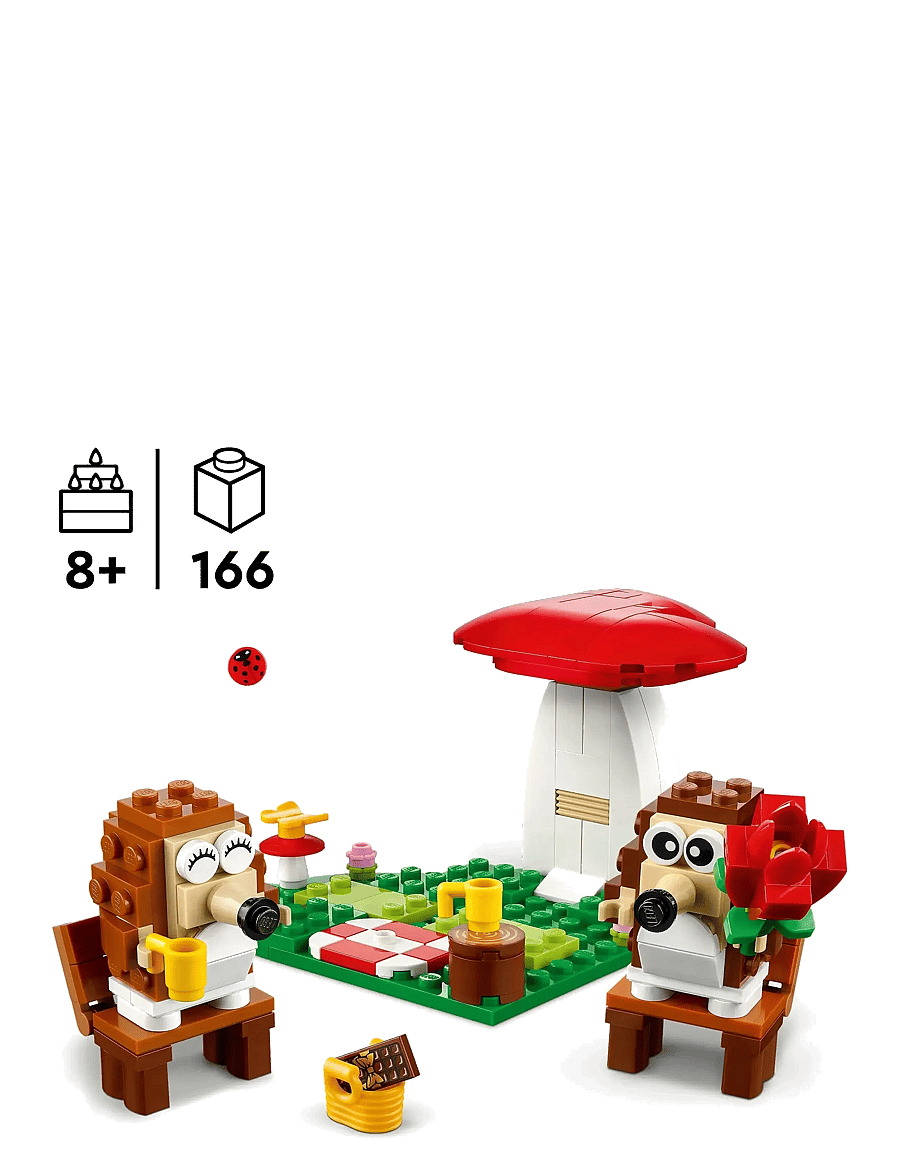 LEGO - Hedgehog Picnic Date Animal Toy Playset 40711 - multi - 1
