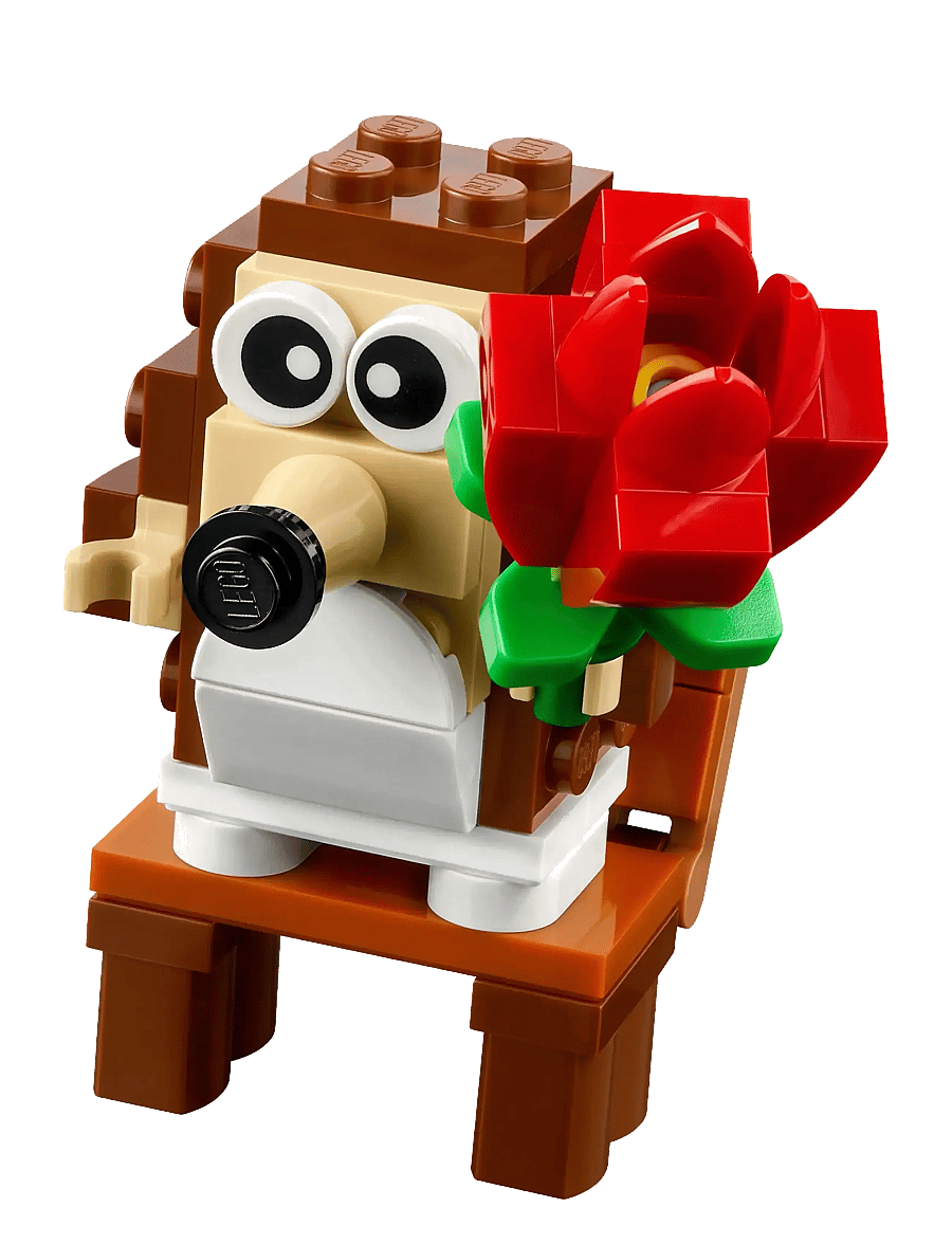 LEGO - Hedgehog Picnic Date Animal Toy Playset 40711 - multi - 4