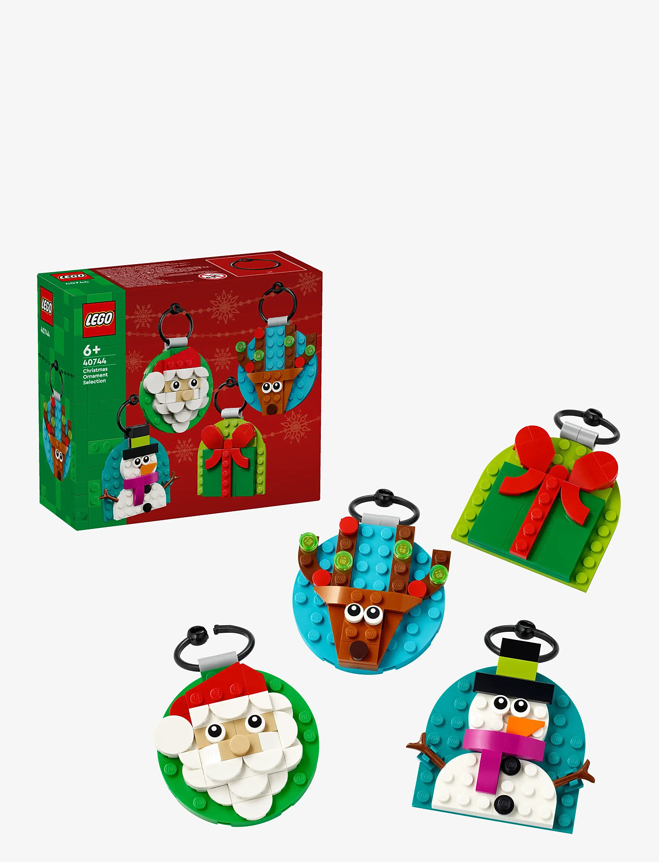 LEGO - Christmas Ornament Selection Hanging Decorations 40744 - multi - 0