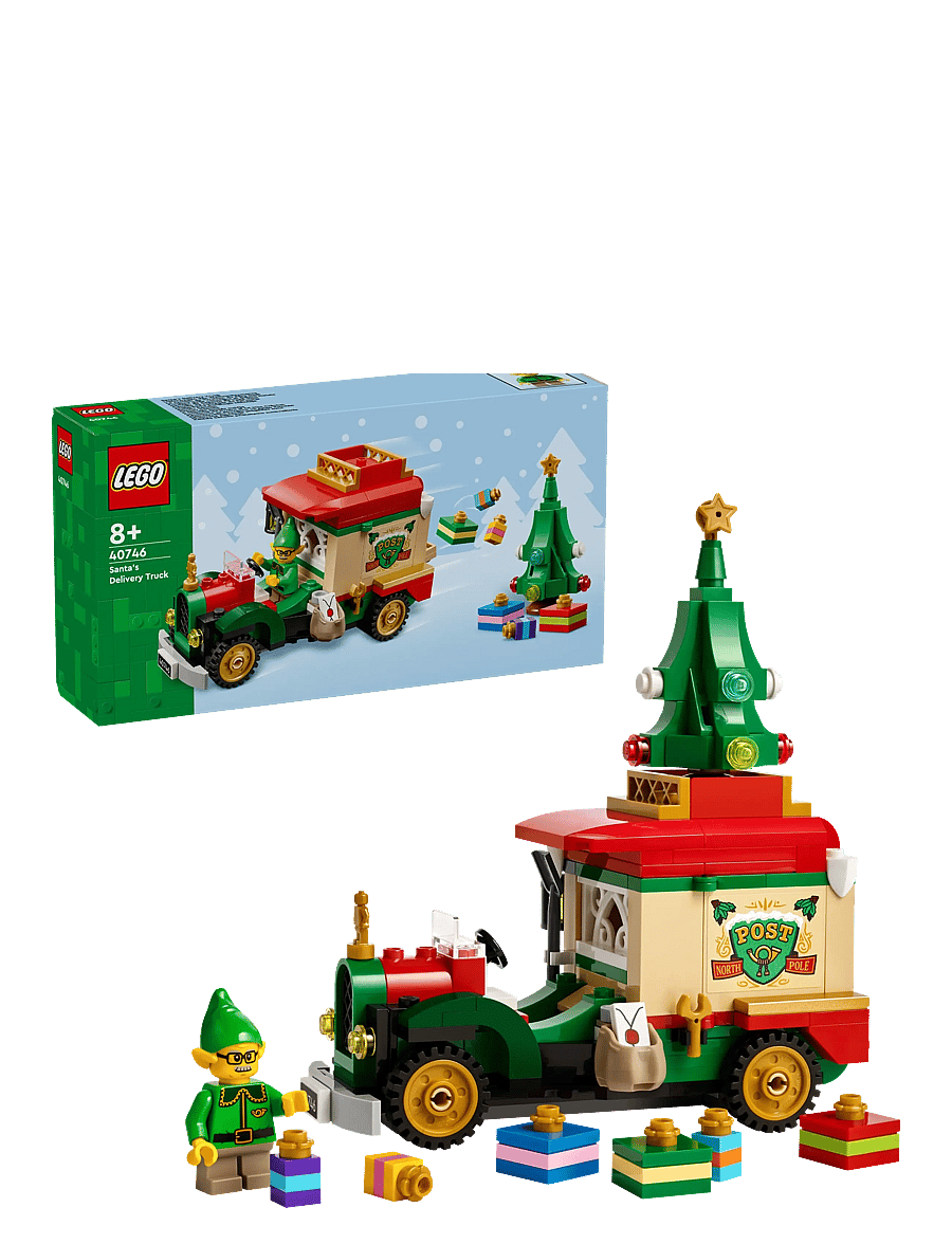LEGO - Santa’s Delivery Truck Pretend Play Toy 40746 - multi - 0