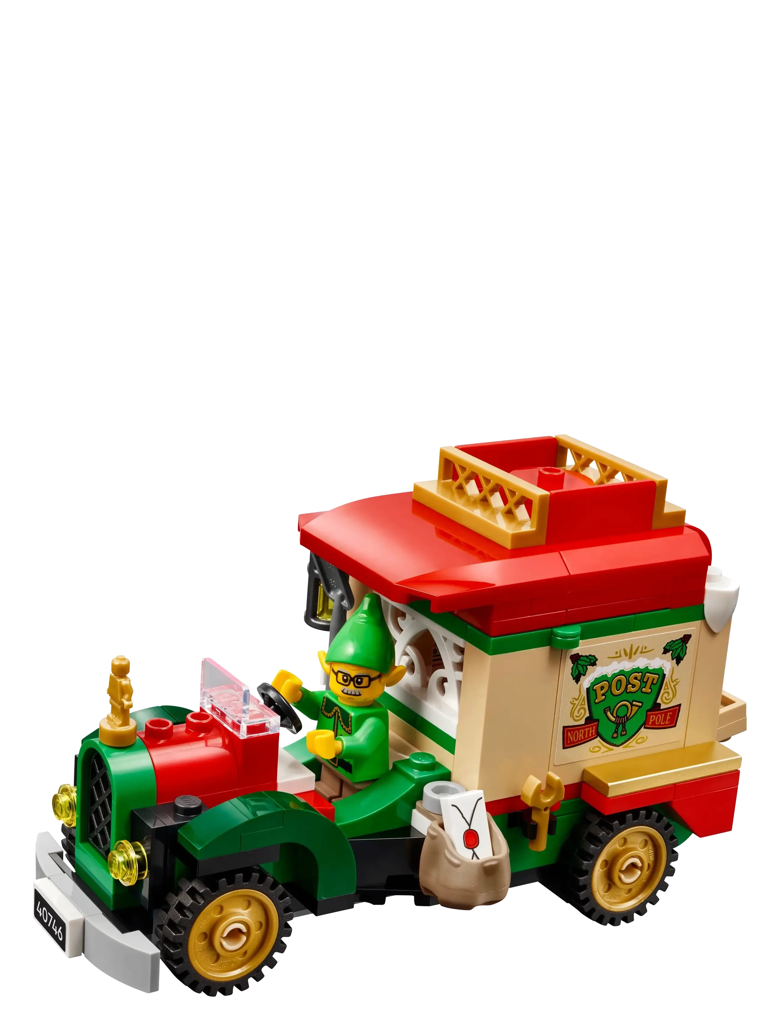 LEGO - Santa’s Delivery Truck Pretend Play Toy 40746 - multi - 4