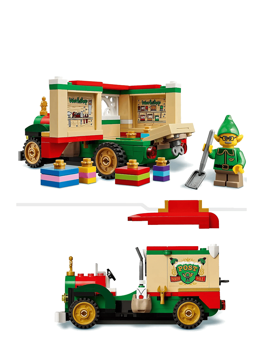 LEGO - Santa’s Delivery Truck Pretend Play Toy 40746 - multi - 5