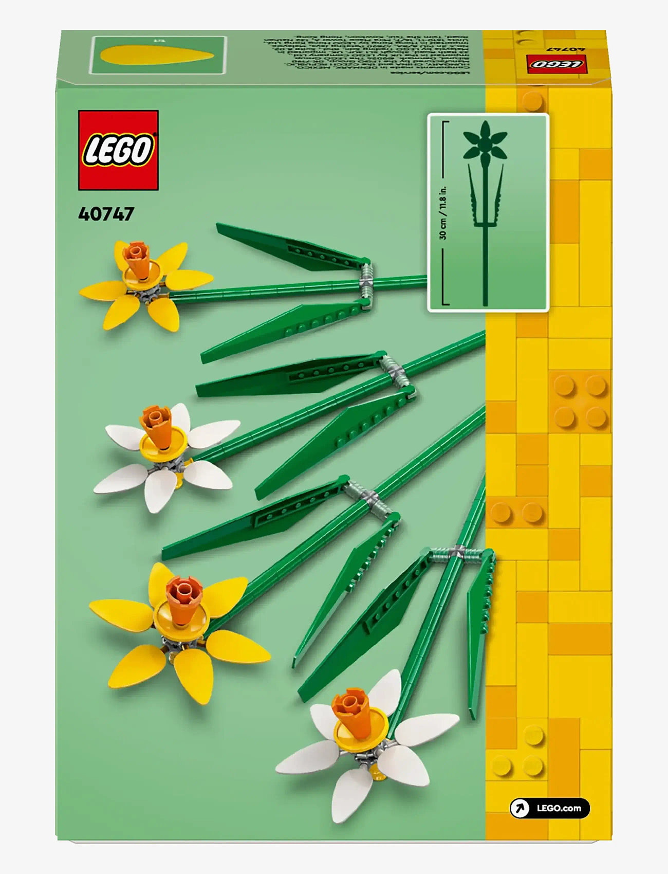 LEGO - Daffodils Celebration Gift 40747 - lego botanical collection - multi - 4