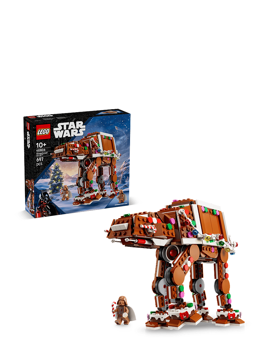 LEGO - Star Gingerbread AT-Walker, Christmas Craft Building Set 40806 - lego star wars™ - multi - 0