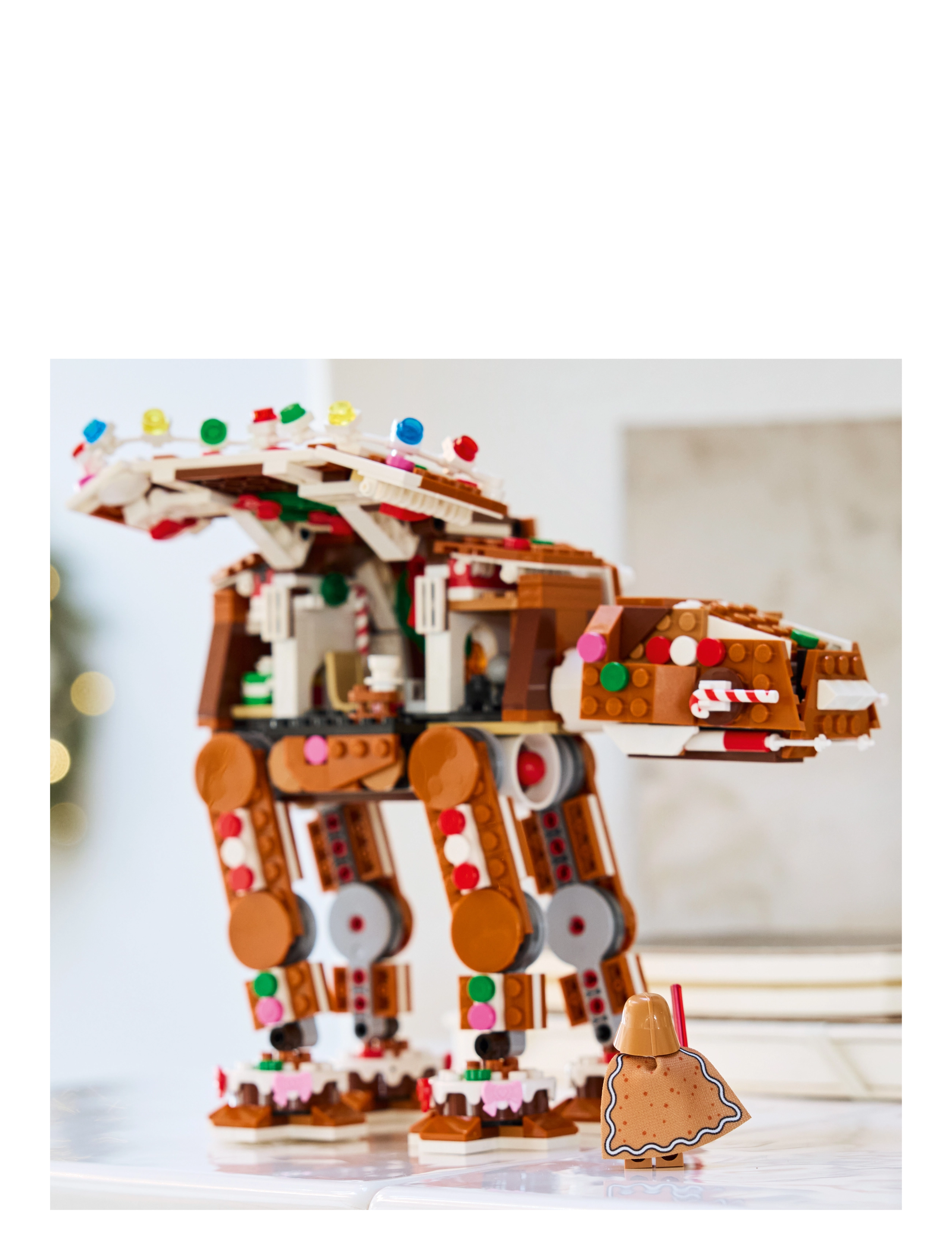 LEGO - Star Gingerbread AT-Walker, Christmas Craft Building Set 40806 - lego star wars™ - multi - 5