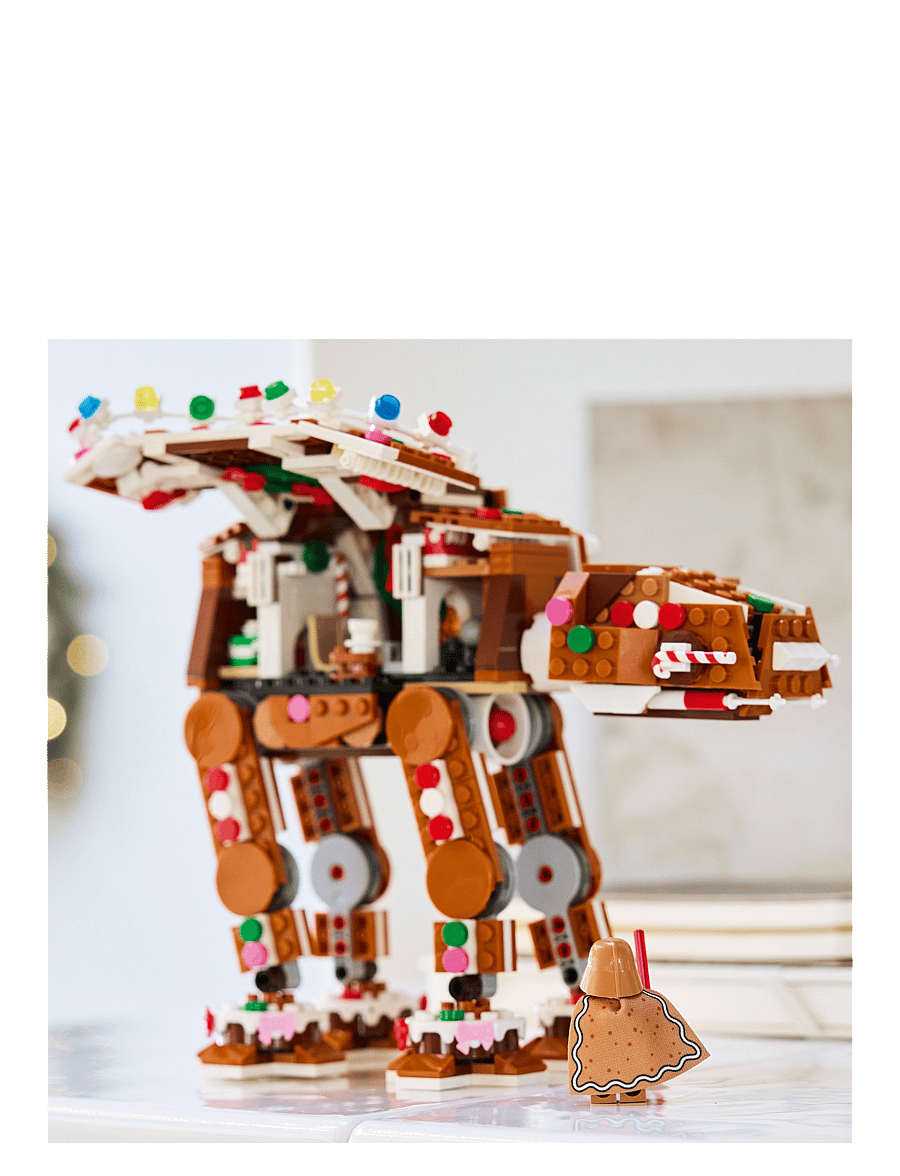 LEGO - Star Gingerbread AT-Walker, Christmas Craft Building Set 40806 - lego star wars™ - multi - 5
