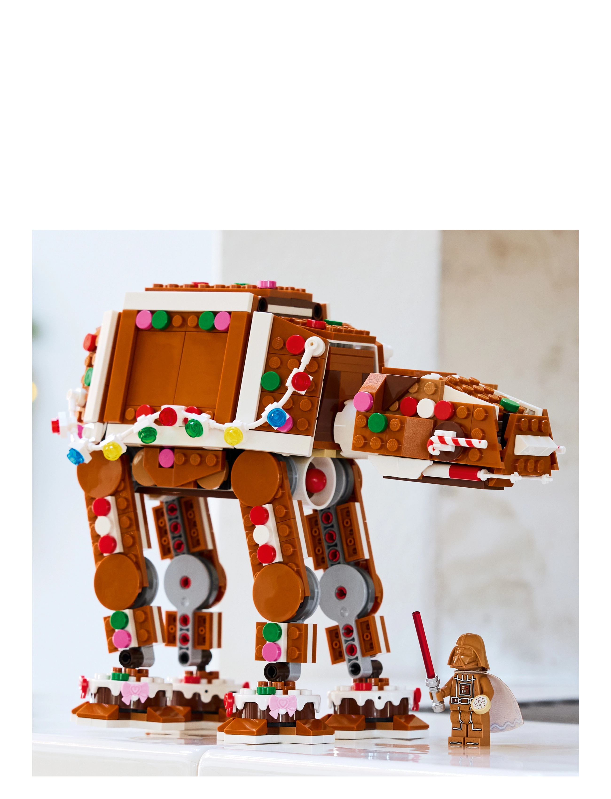 LEGO - Star Gingerbread AT-Walker, Christmas Craft Building Set 40806 - lego star wars™ - multi - 2