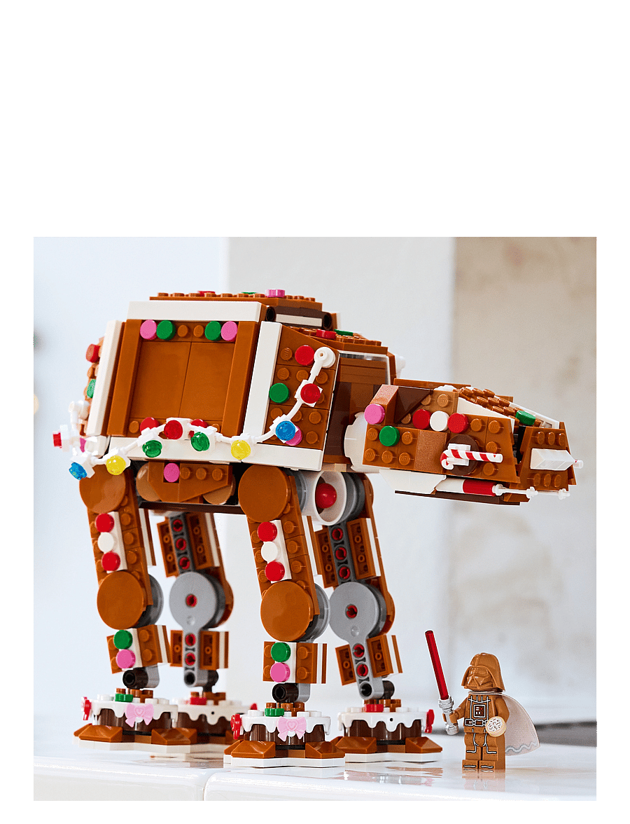 LEGO - Star Gingerbread AT-Walker, Christmas Craft Building Set 40806 - lego star wars™ - multi - 2