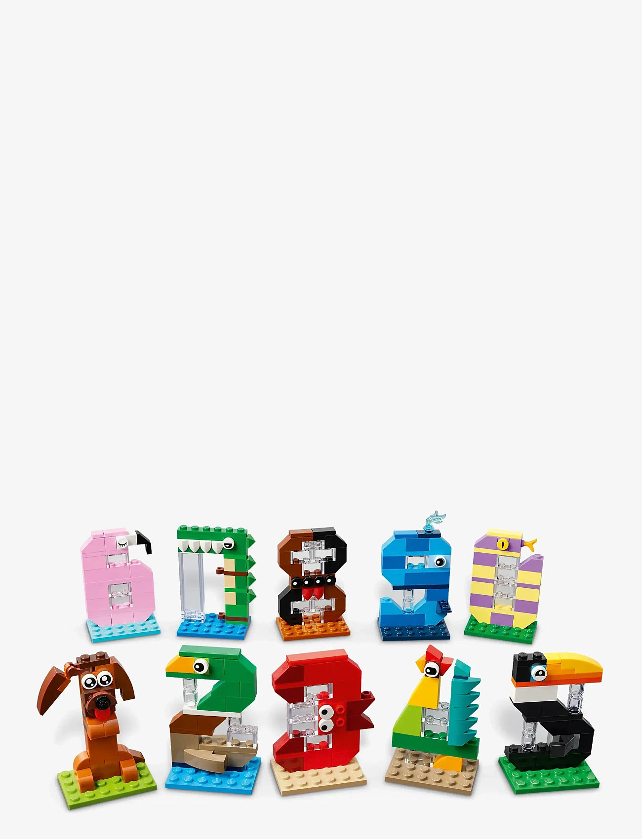 LEGO - Birthday Numbers Animal Decor 40807 - multi - 1